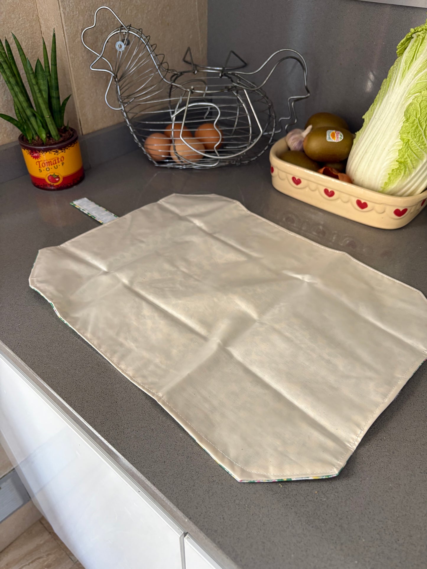 Funda bocadillo floral