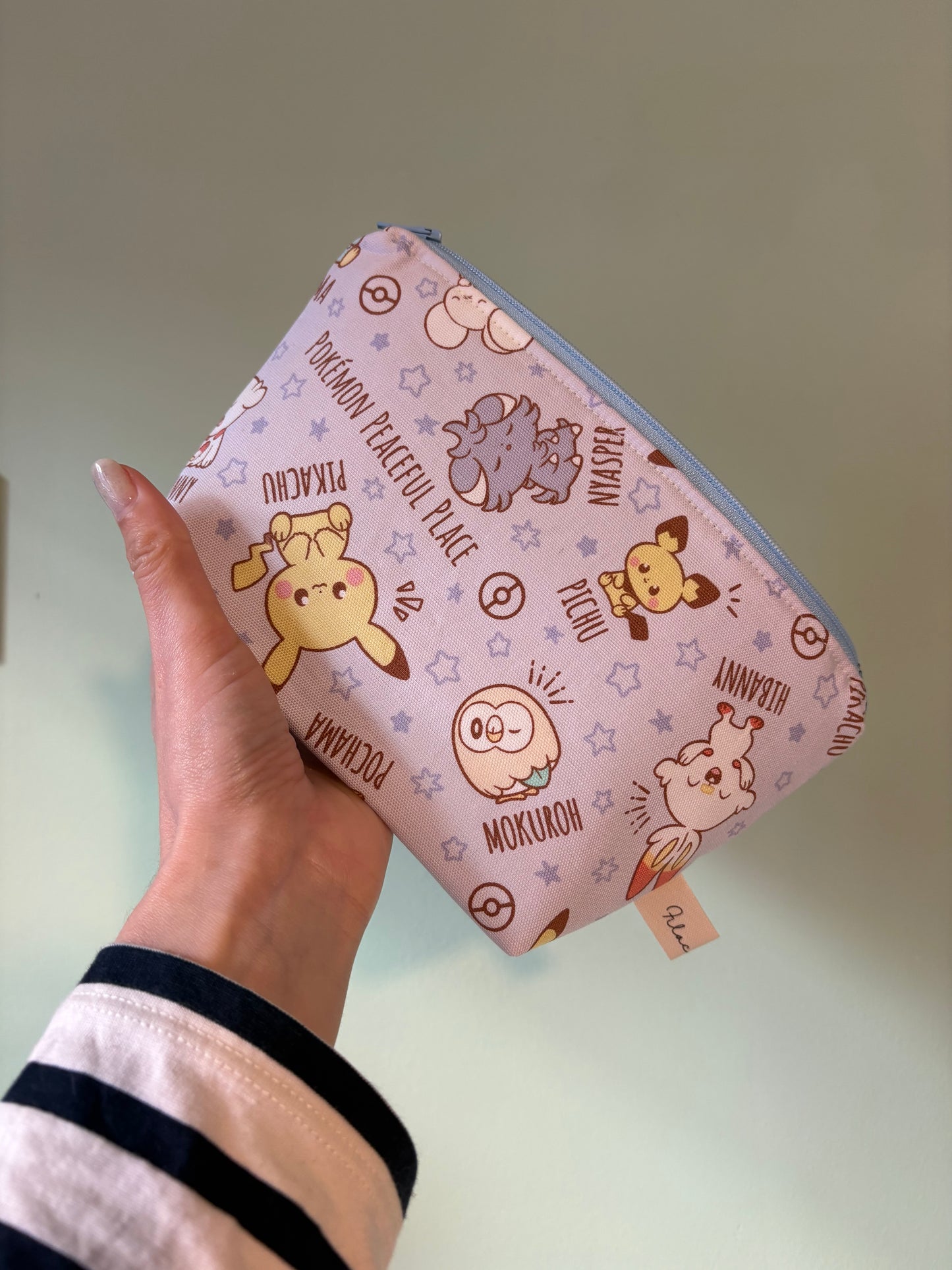 Neceser Pokemon lila/azul