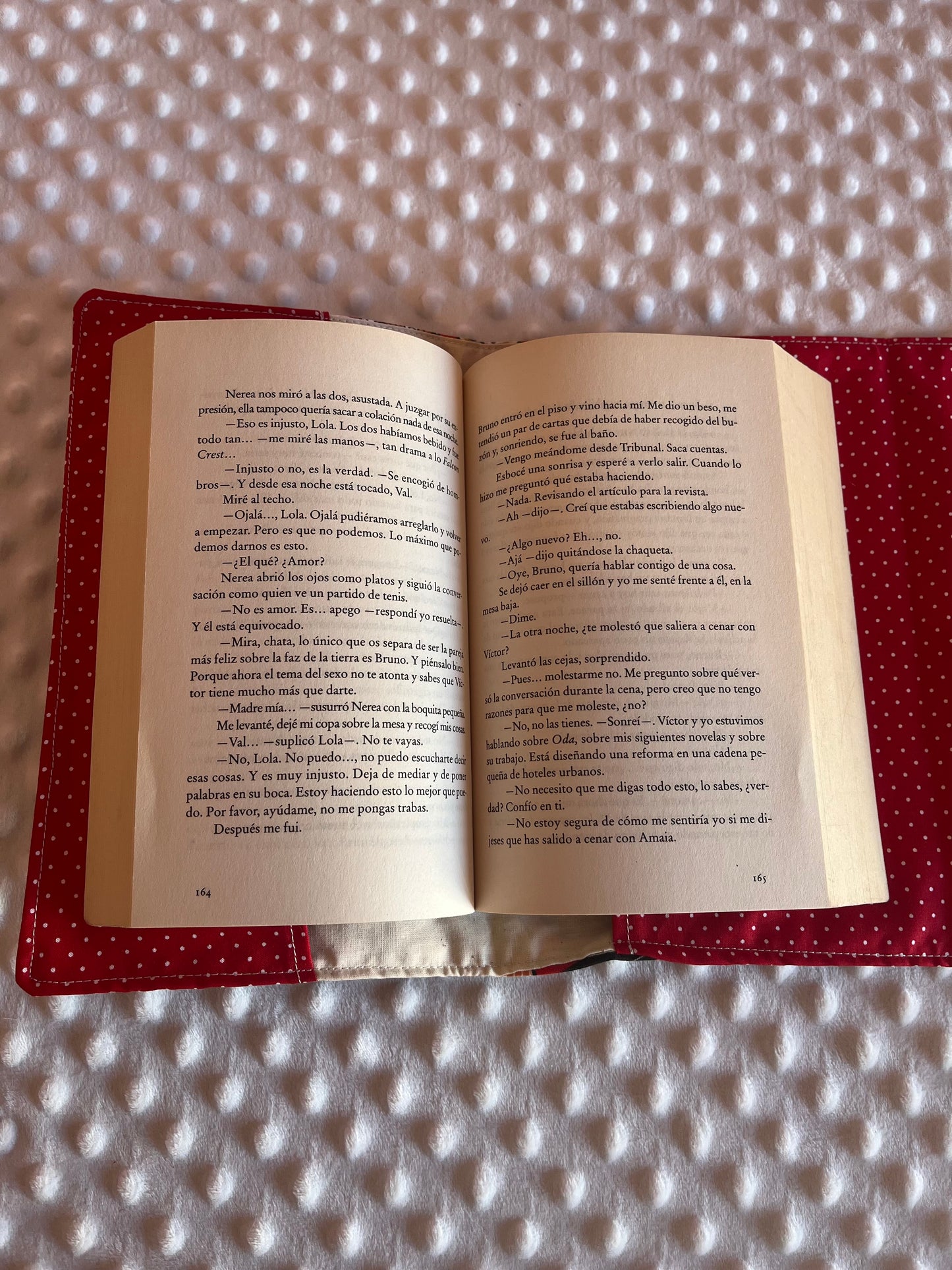 Funda de libro japonés roja