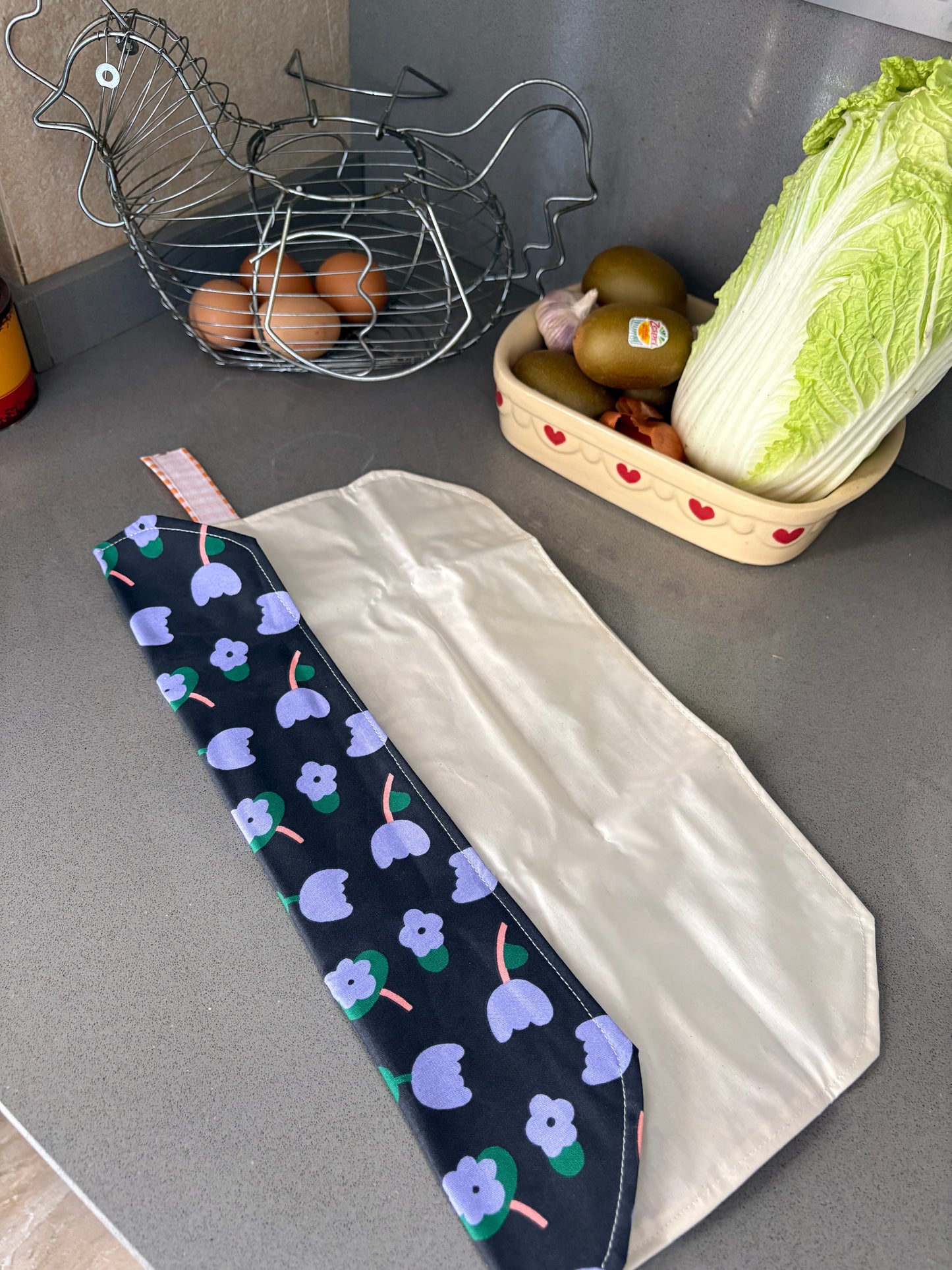 Funda bocadillo lila