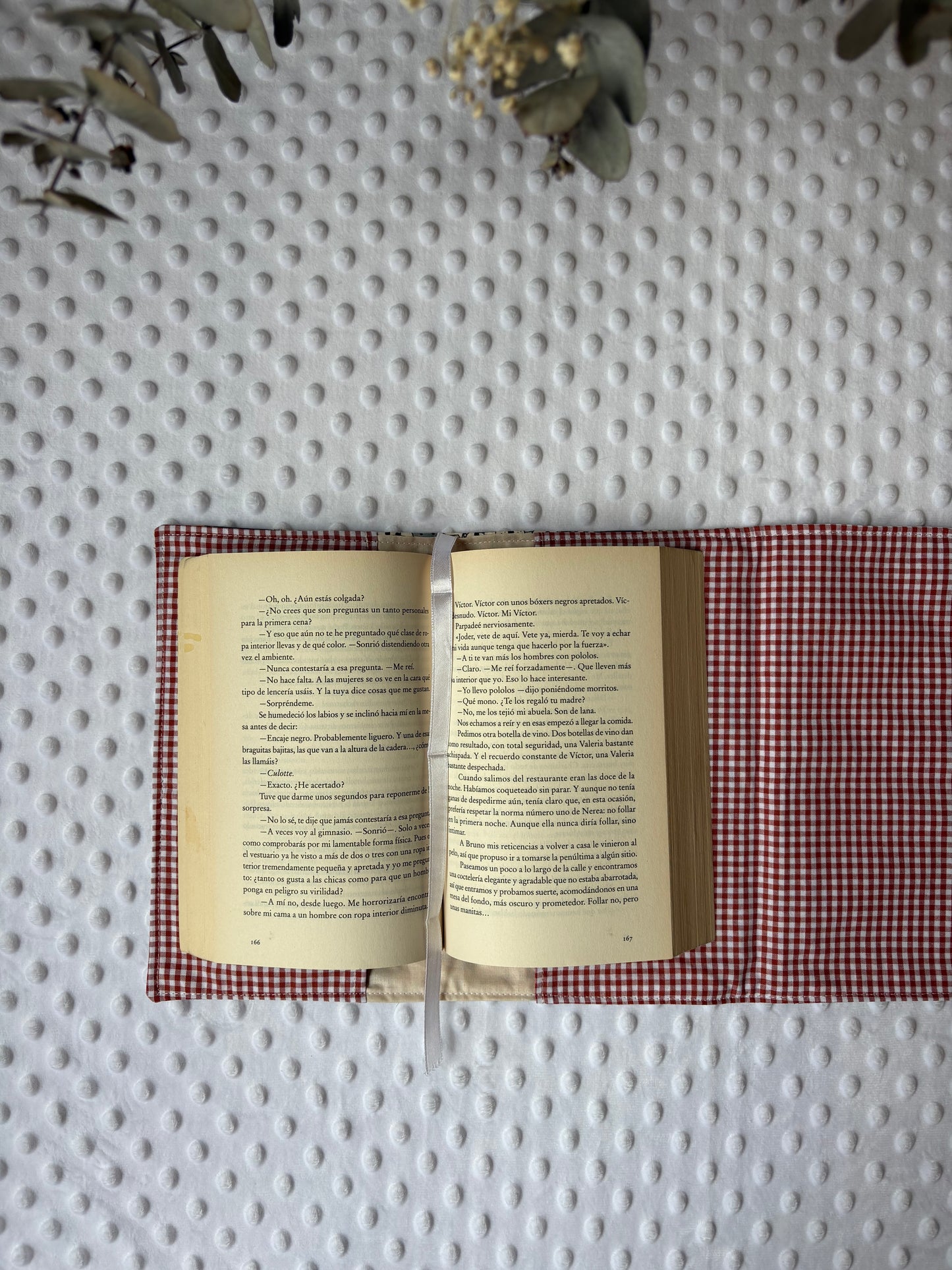 Funda para libros gatos azules