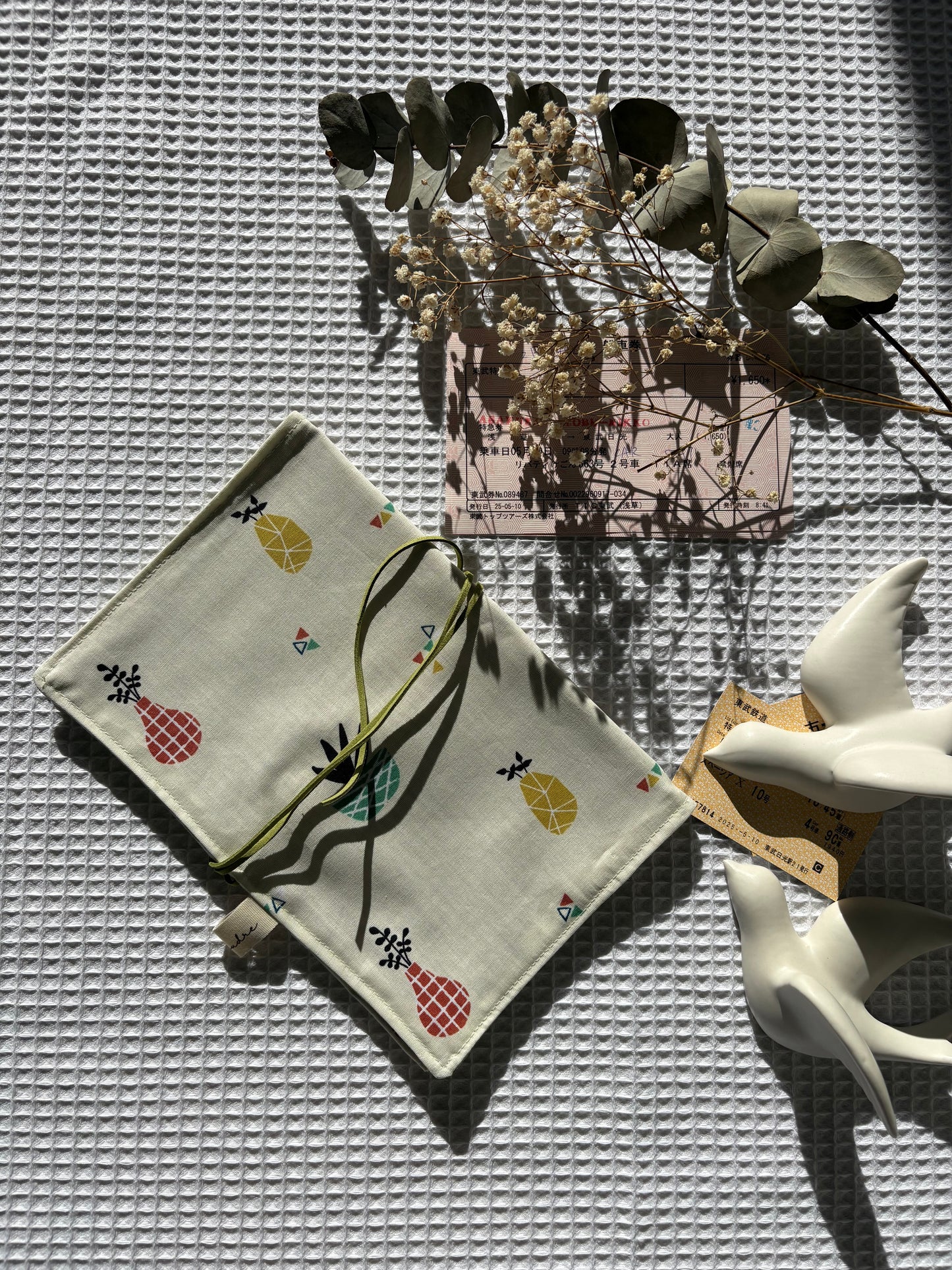 Funda para libros plantas