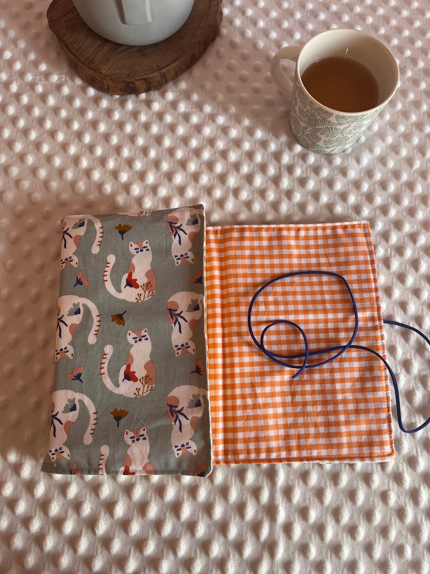 Funda de libro gatos