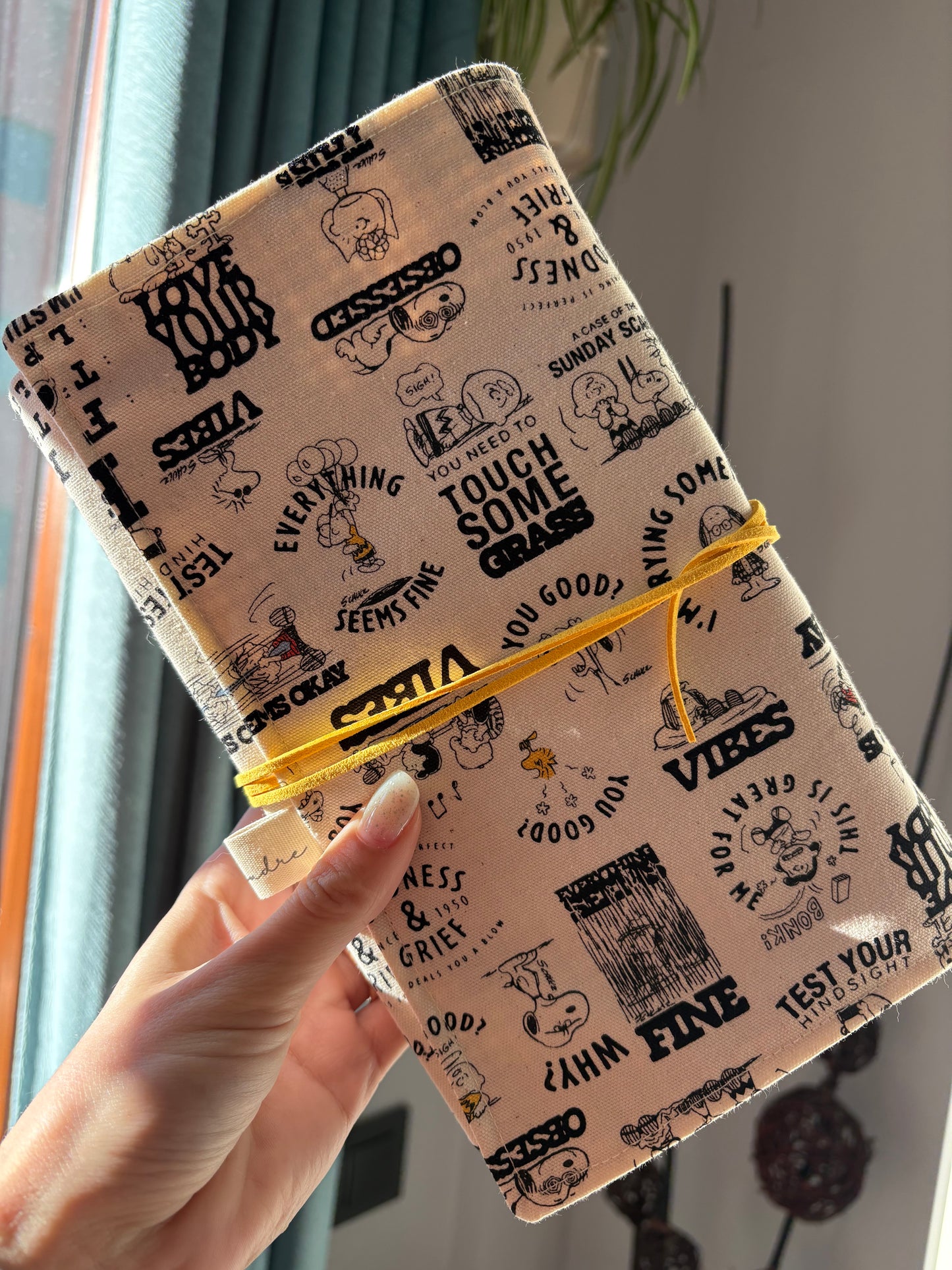 Funda para libros Snoopy