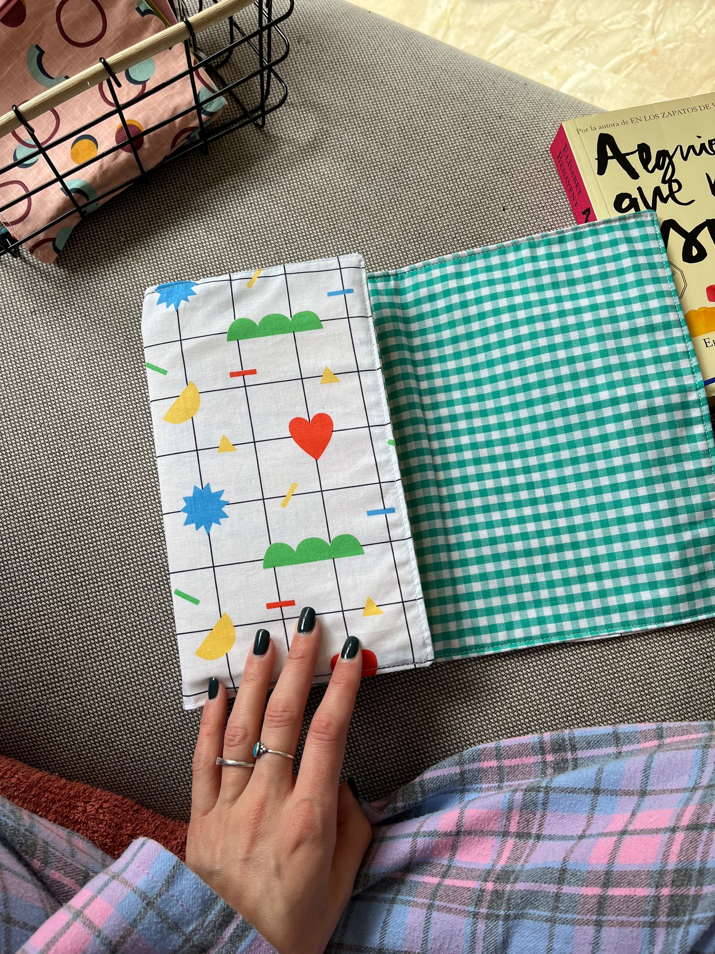 Funda para libros pegatinas