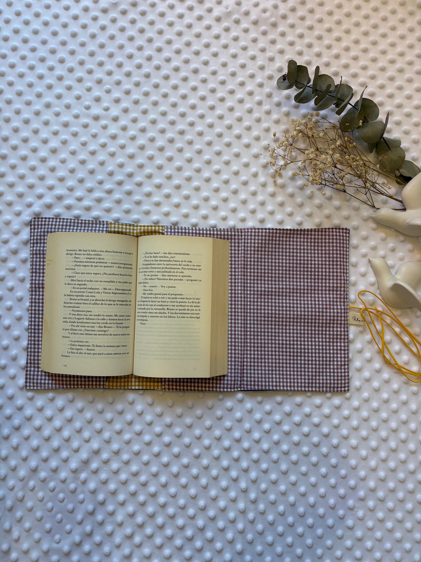 Funda de libro Samurai con Tela Japonesa – Hecha a mano en Barcelona