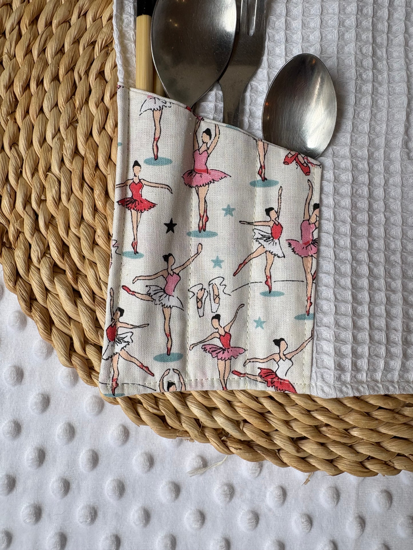 Set de cubiertos bailarinas