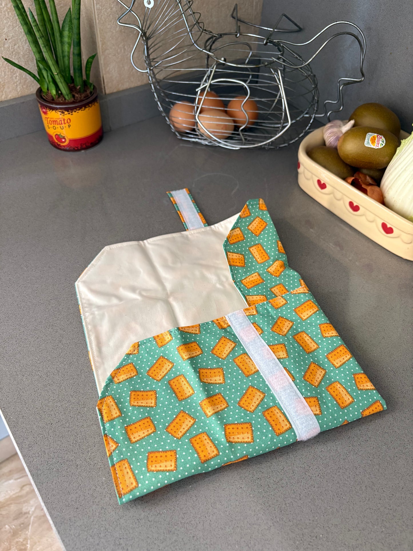 Funda bocadillo galletitas