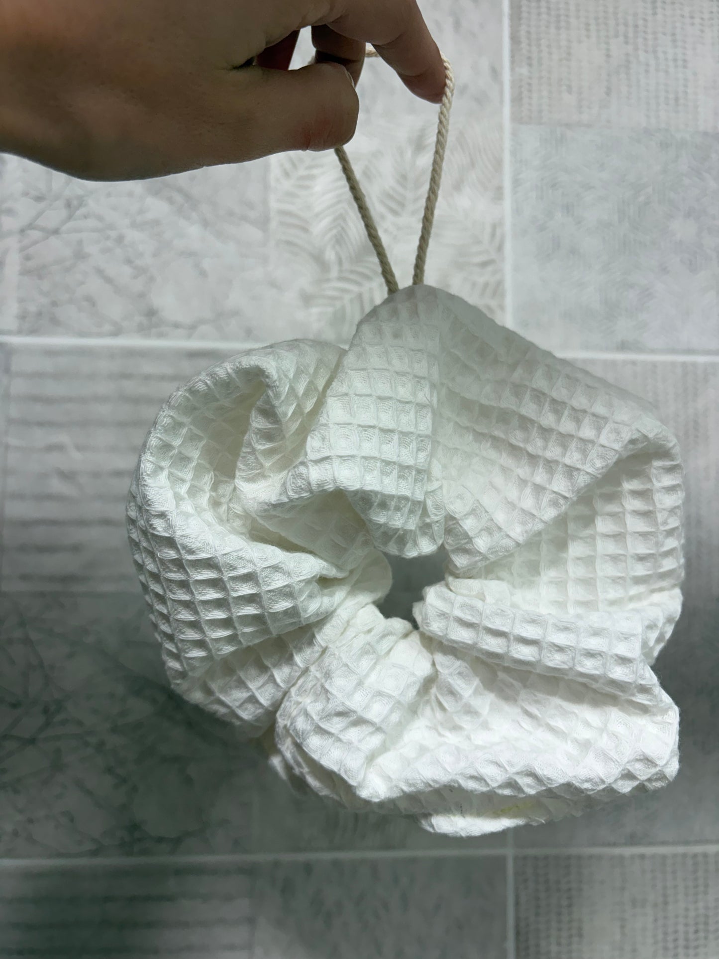 Flor de ducha algodón