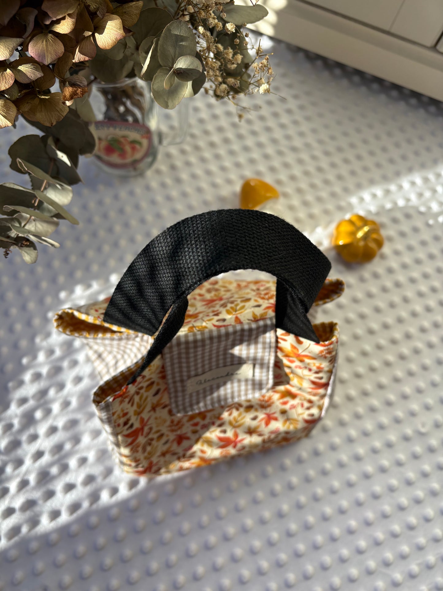 Lunch bag hojas de otoño