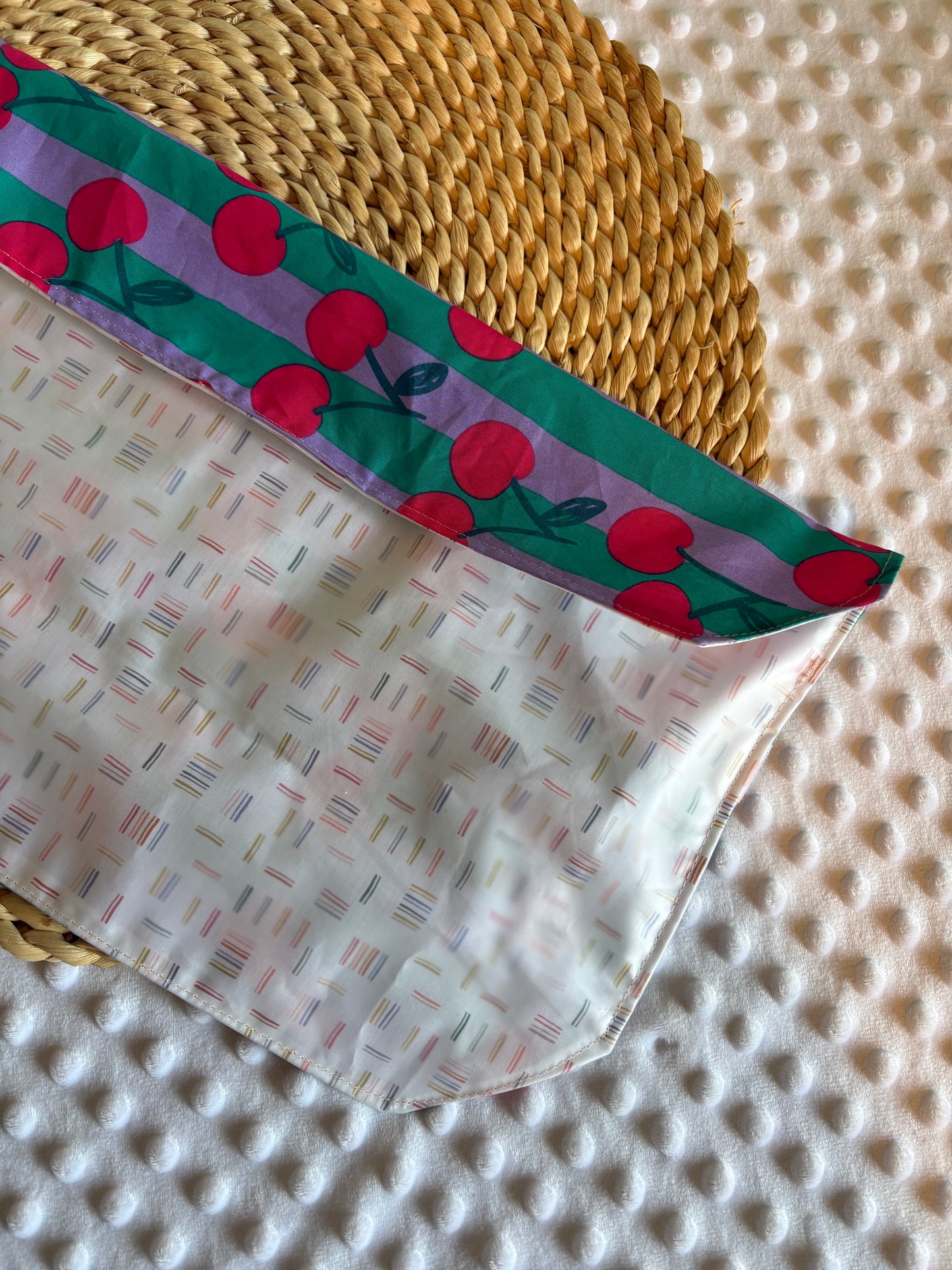 Funda bocadillo cerezas