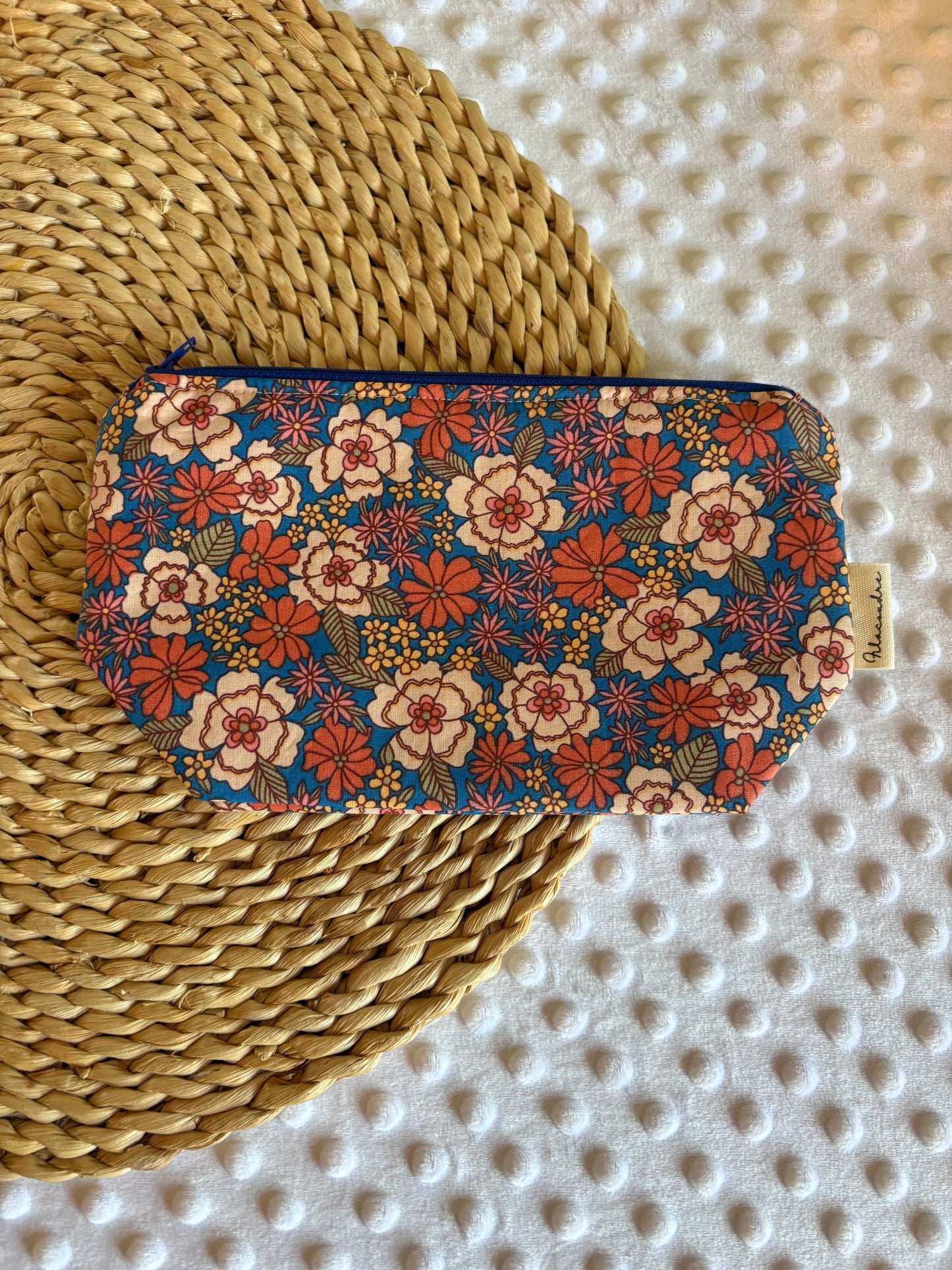 Neceser flores vintage – Hecha a mano en Barcelona