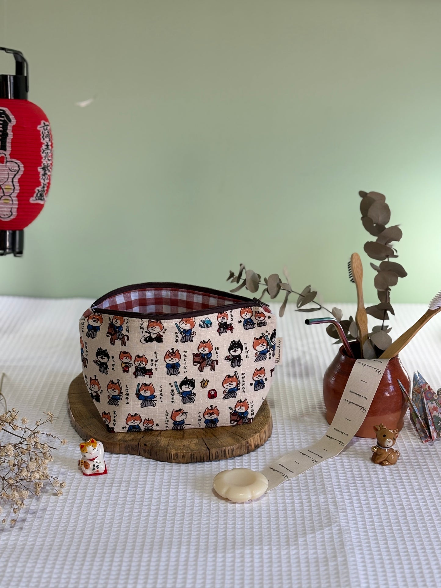 Neceser Shiba Samurai – Hecha a mano en Barcelona