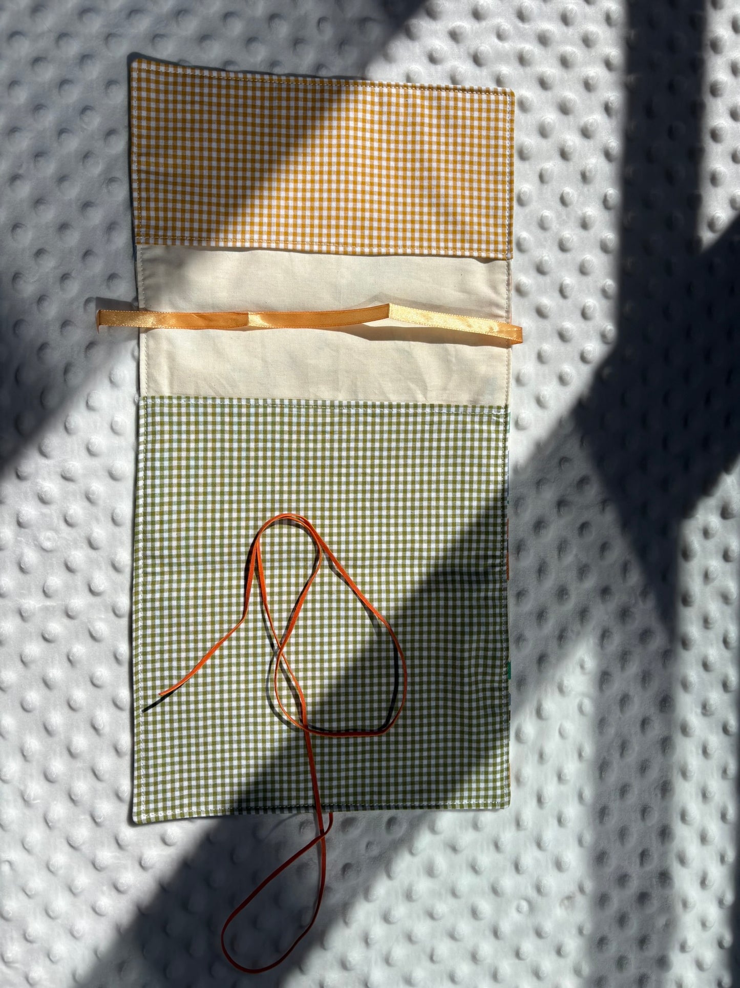 Funda para libros flores de otoño