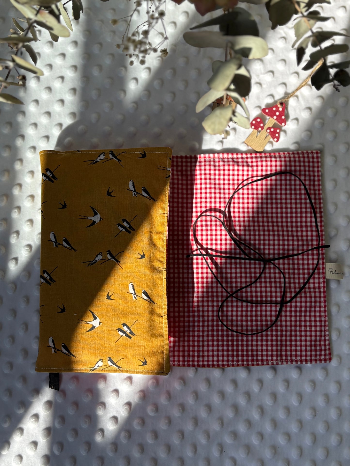 Funda para libros golondrinas