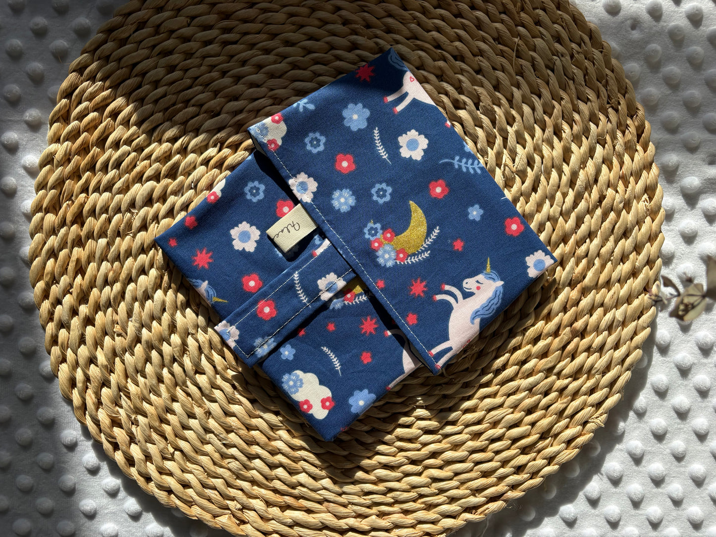 Funda bocadillo unicornios