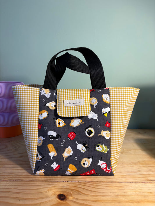 Lunchbag gatos sushis de Japón