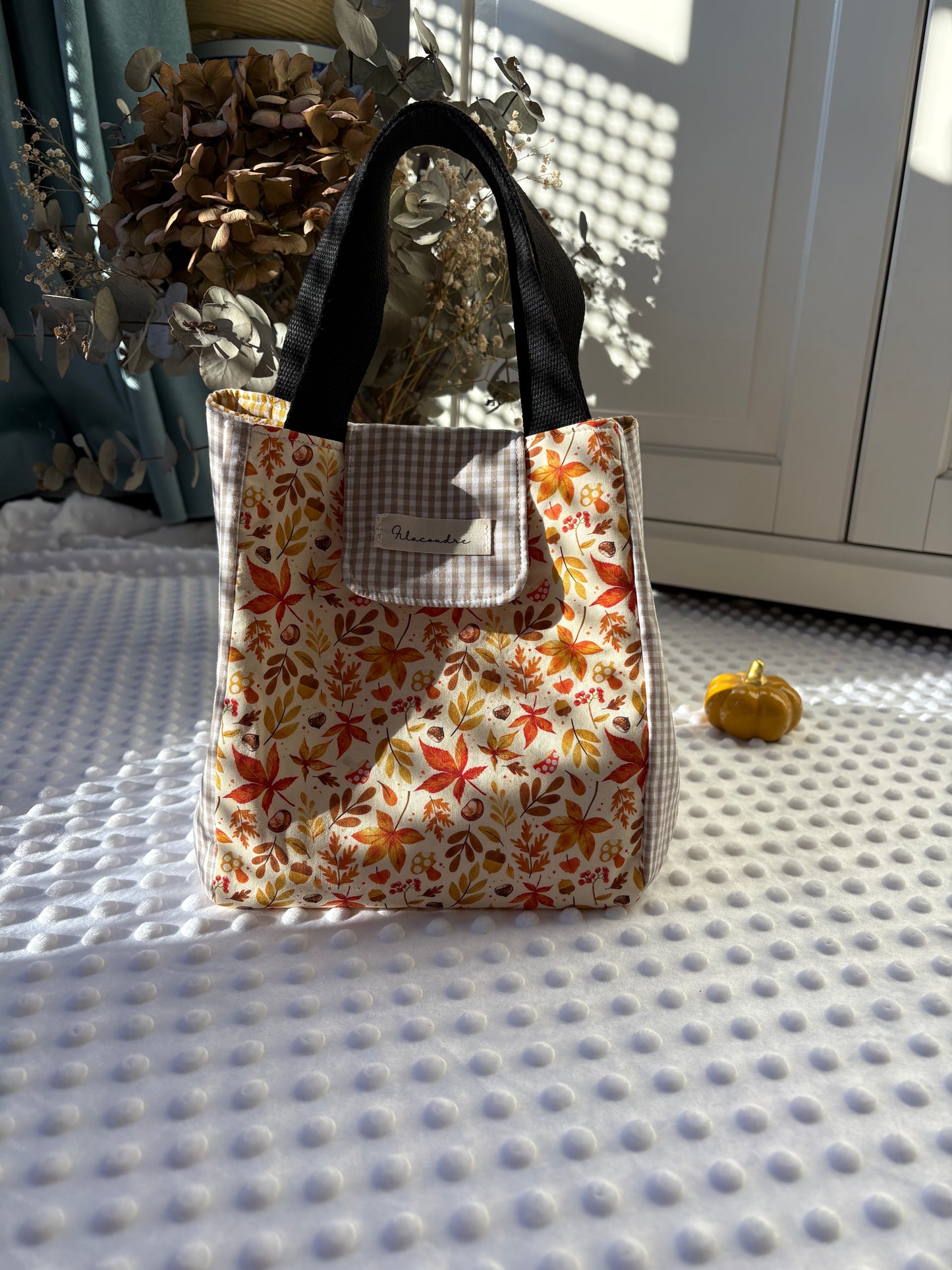 Lunch bag hojas de otoño