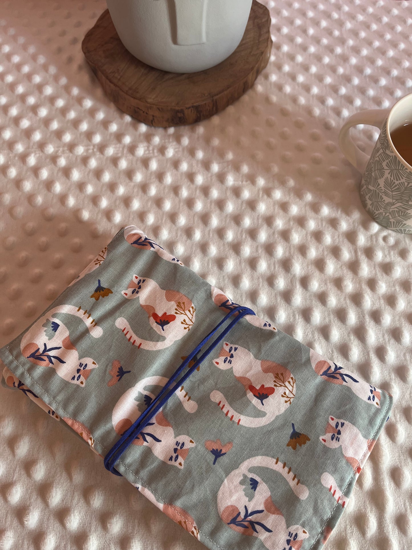 Funda de libro gatos