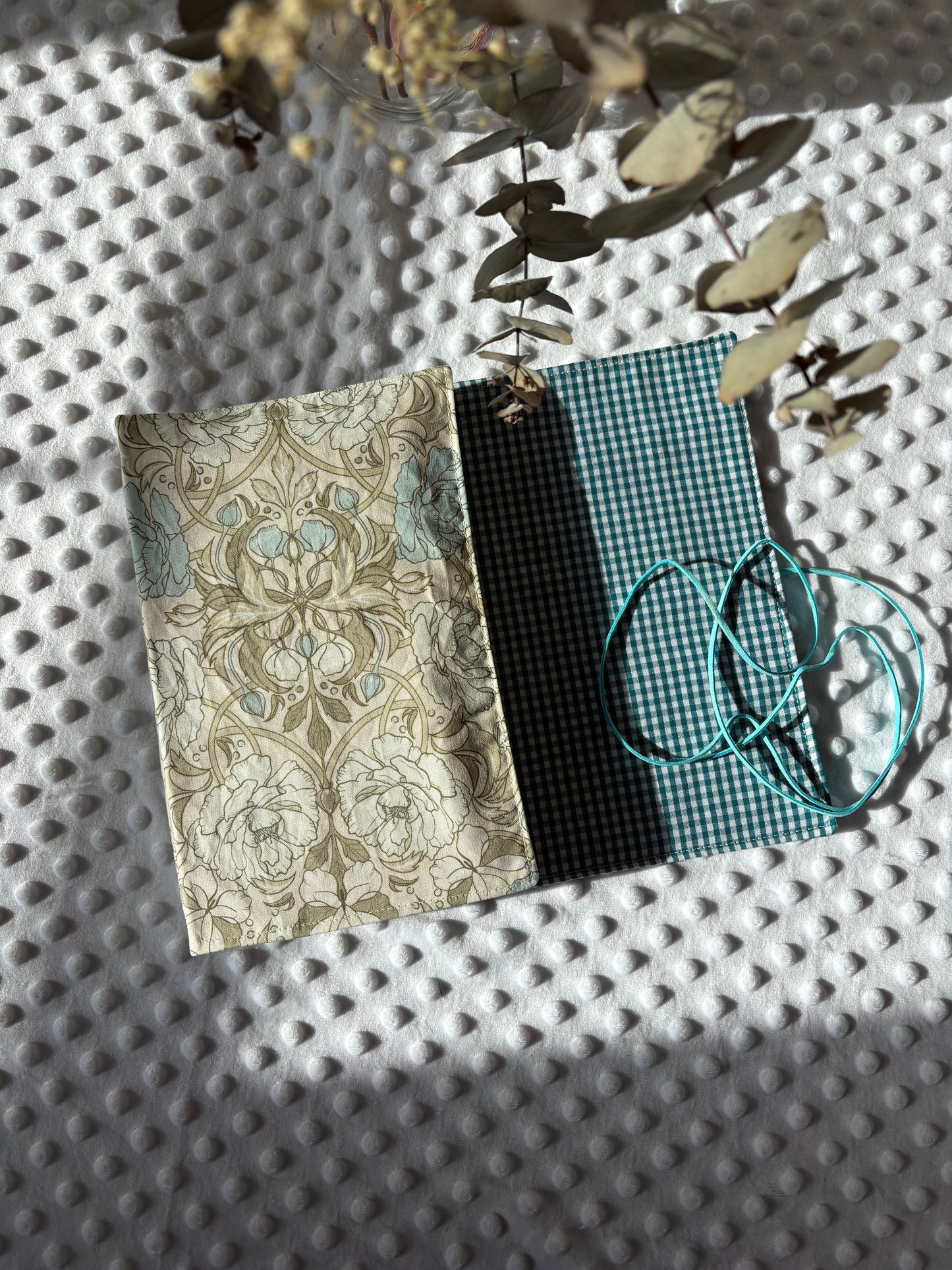 Funda para libros floral