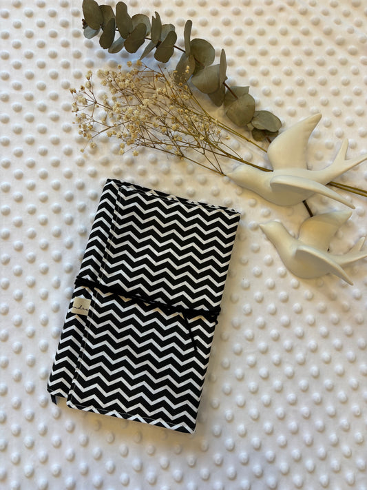 Funda para libros blanco y negro