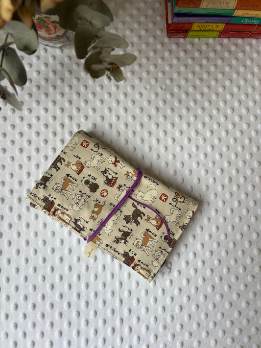Funda para libros perros de Japón