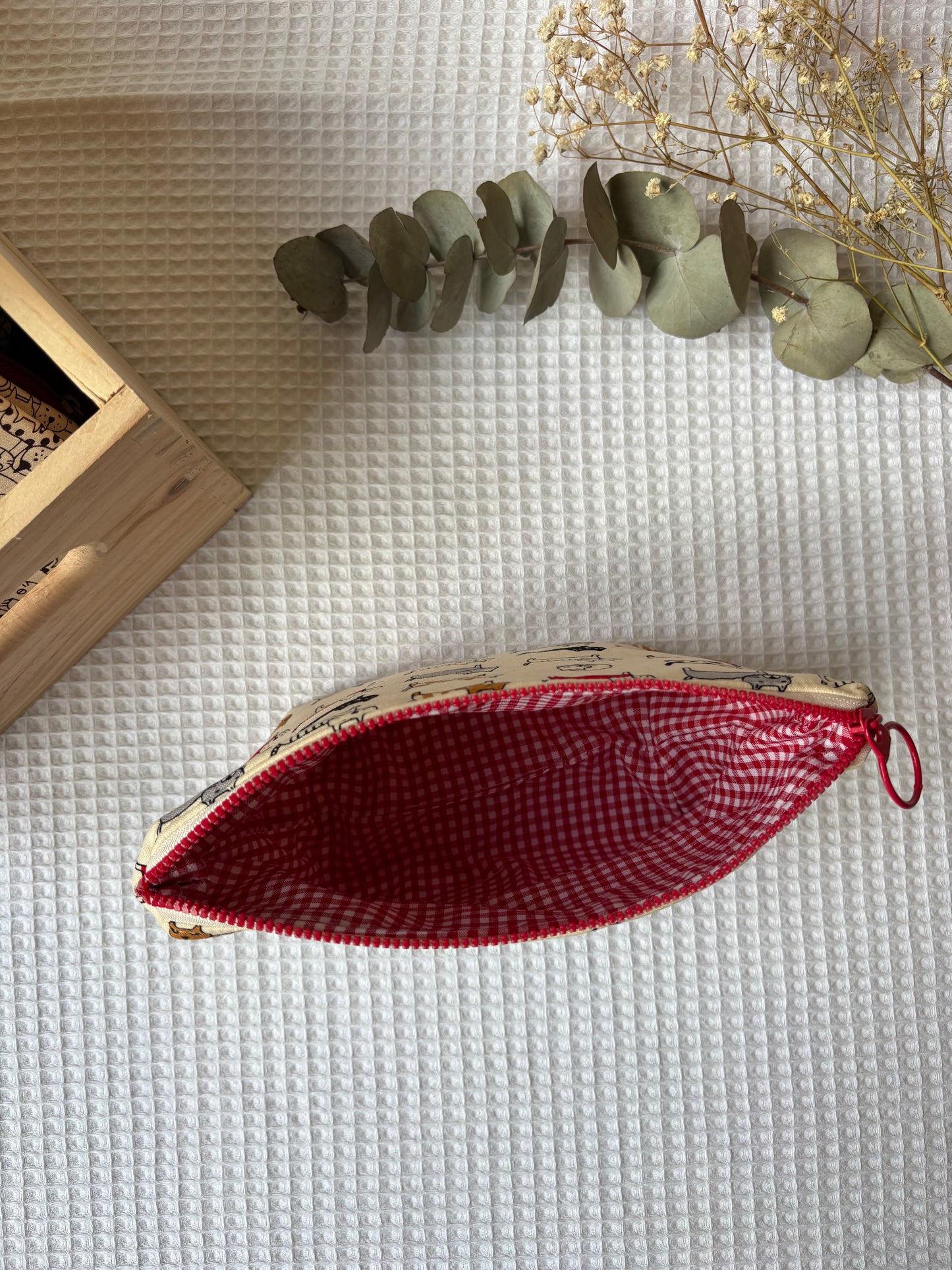 Neceser Gatos blancos y sus 5 algodones