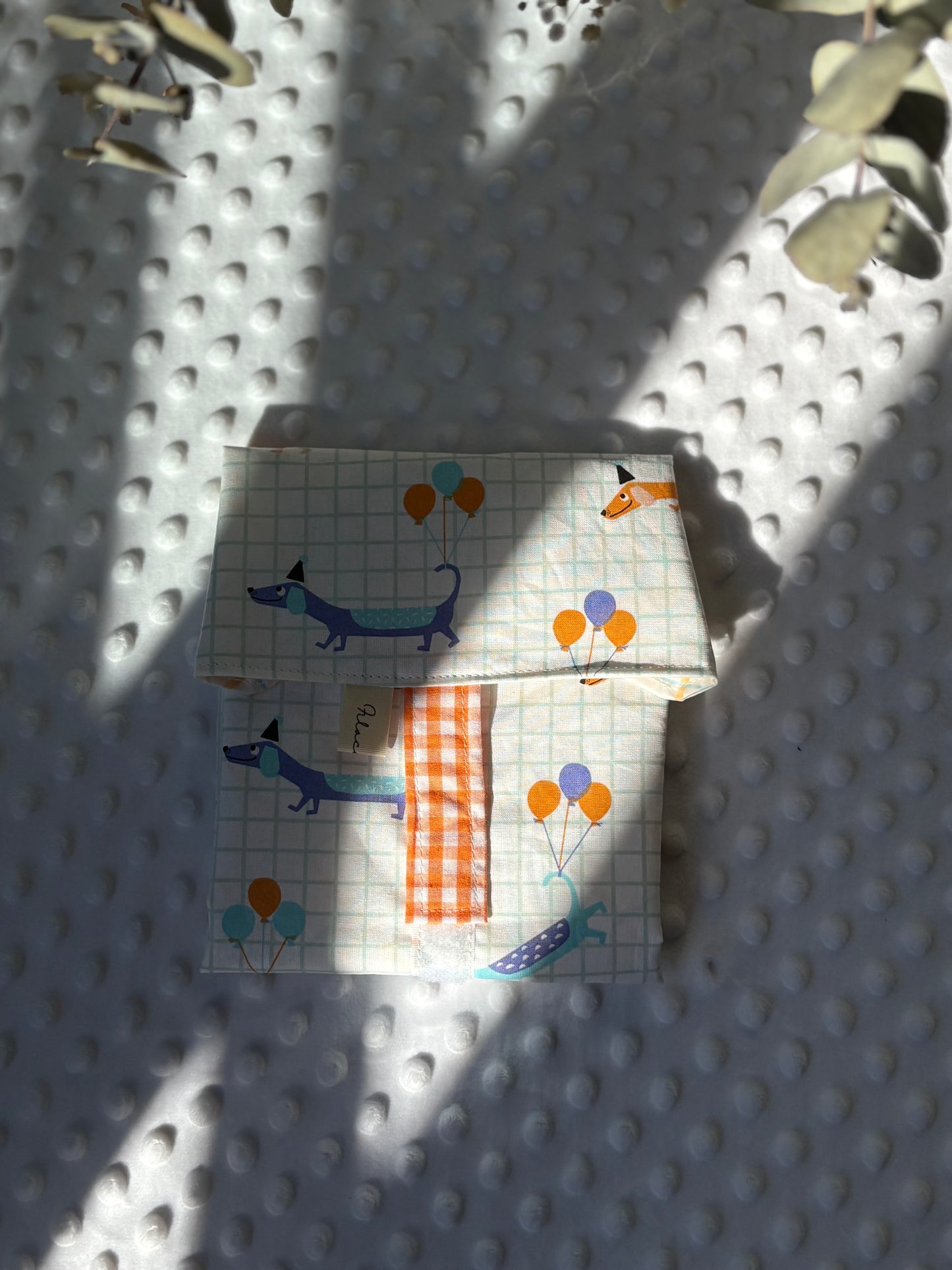 Funda bocadillo perritos globos