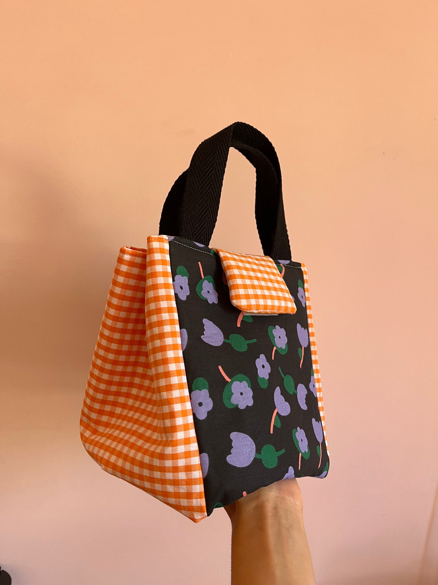 Lunch bag lila