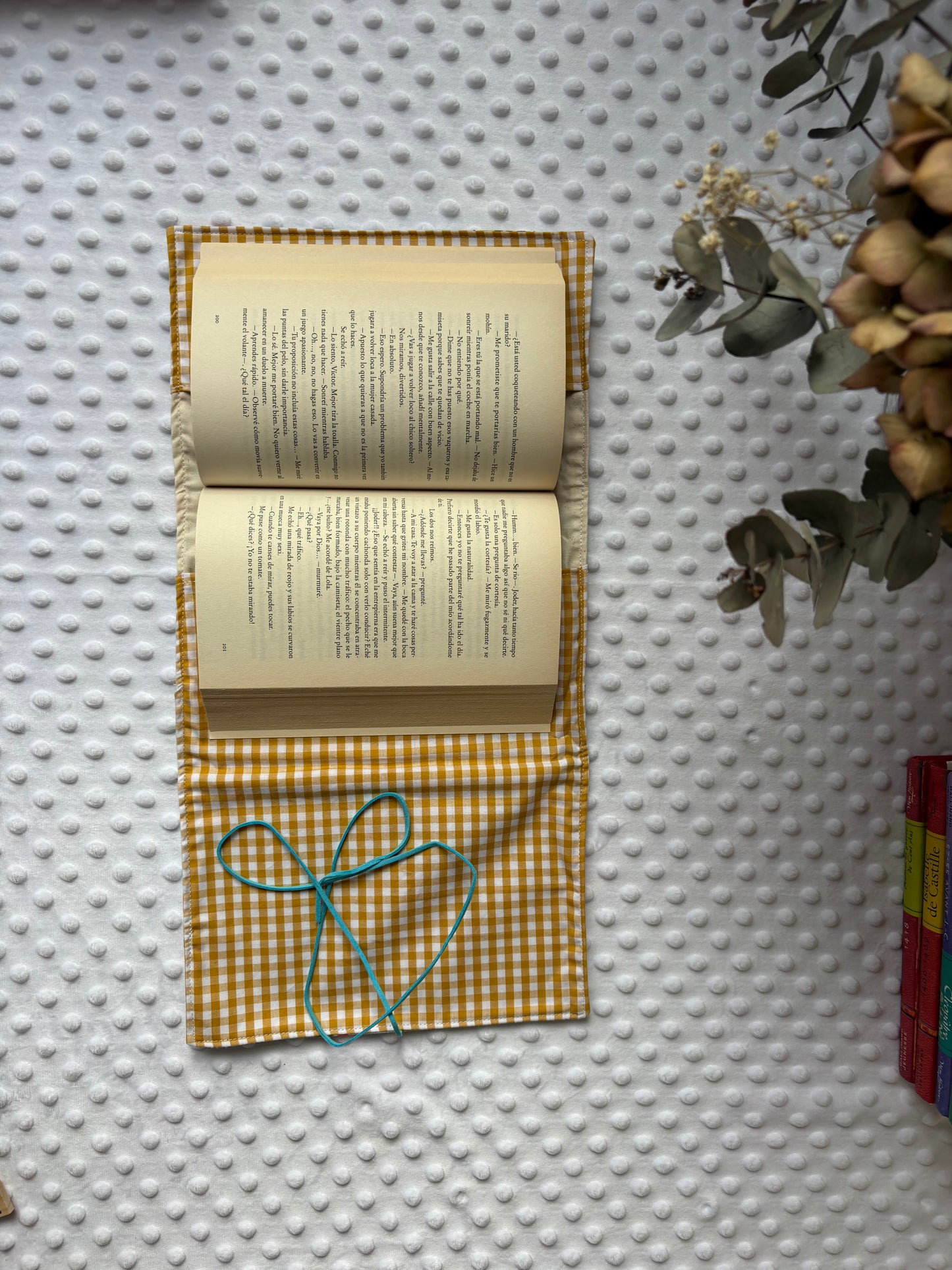 Funda para libros bubble tea