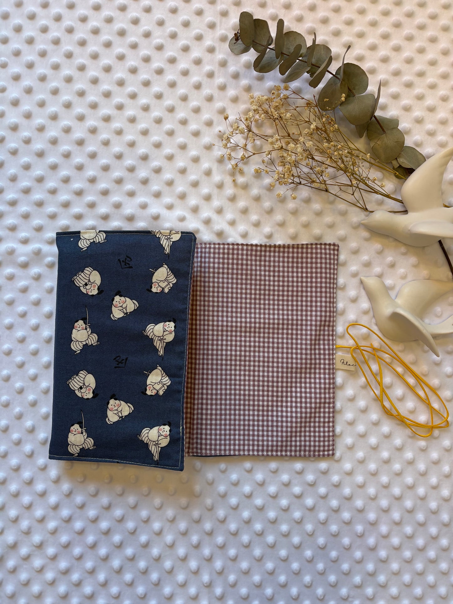 Funda de libro Samurai con Tela Japonesa – Hecha a mano en Barcelona
