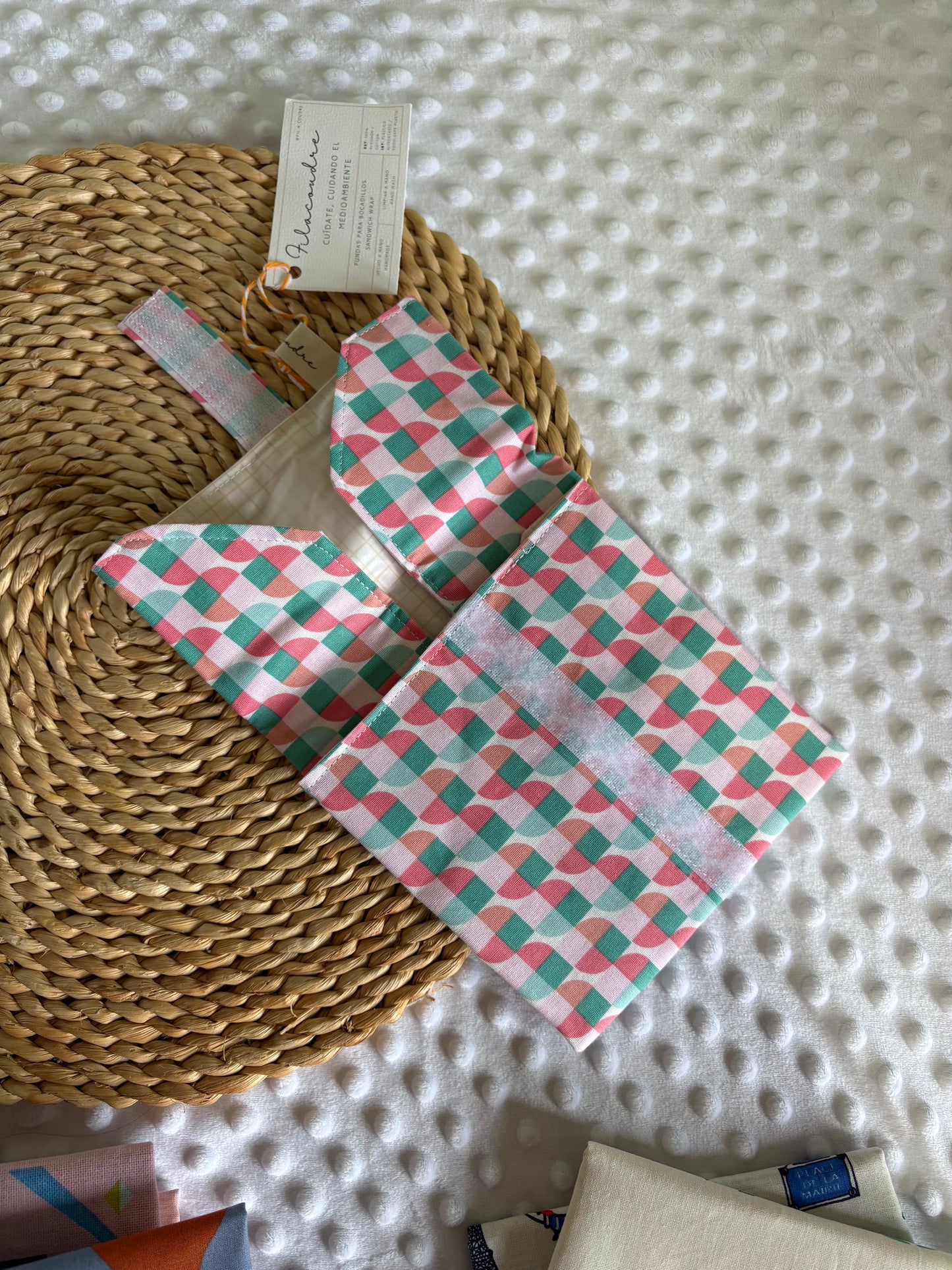 Funda bocadillo vintage