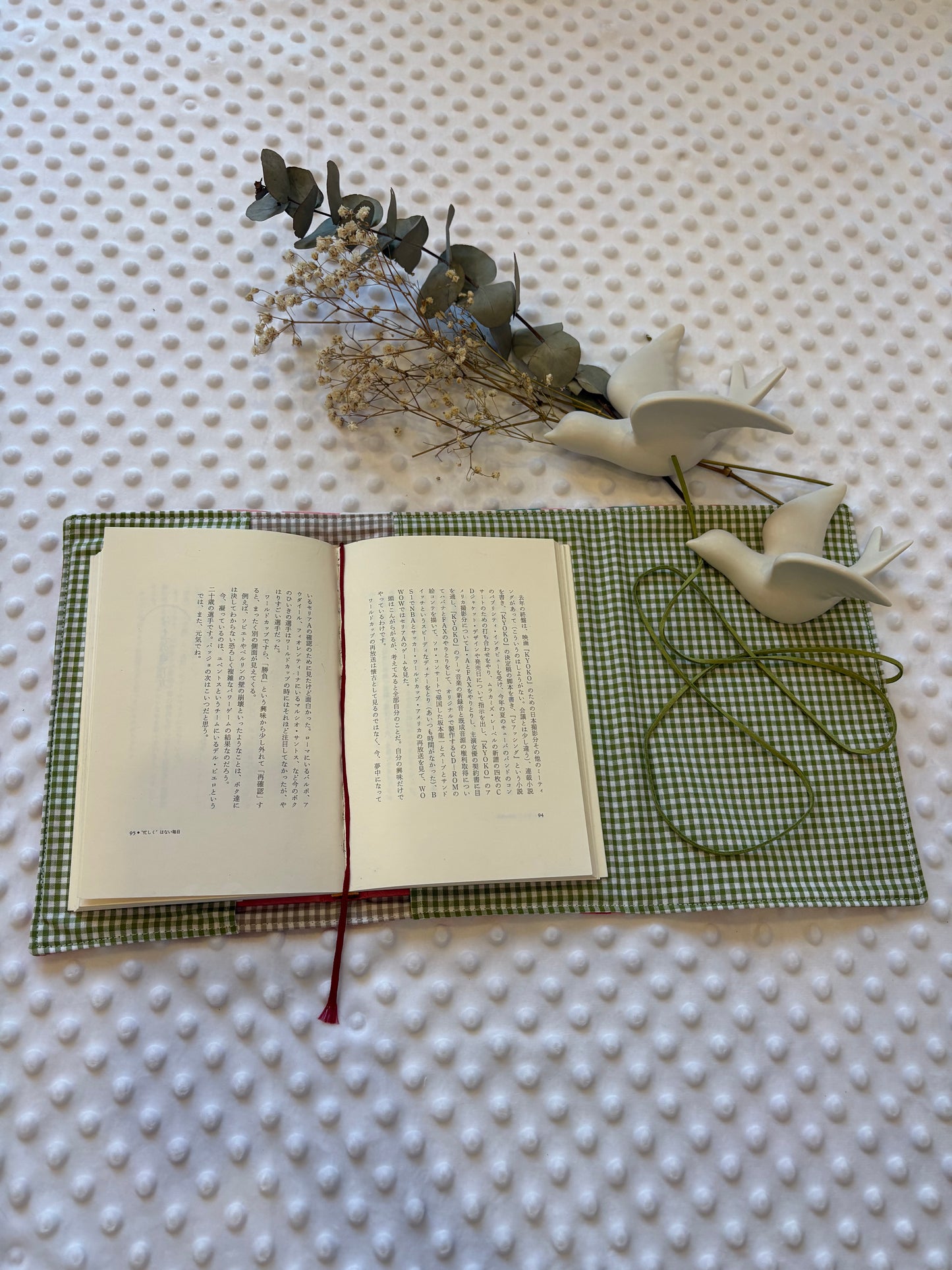 Funda para libros estampado fresa