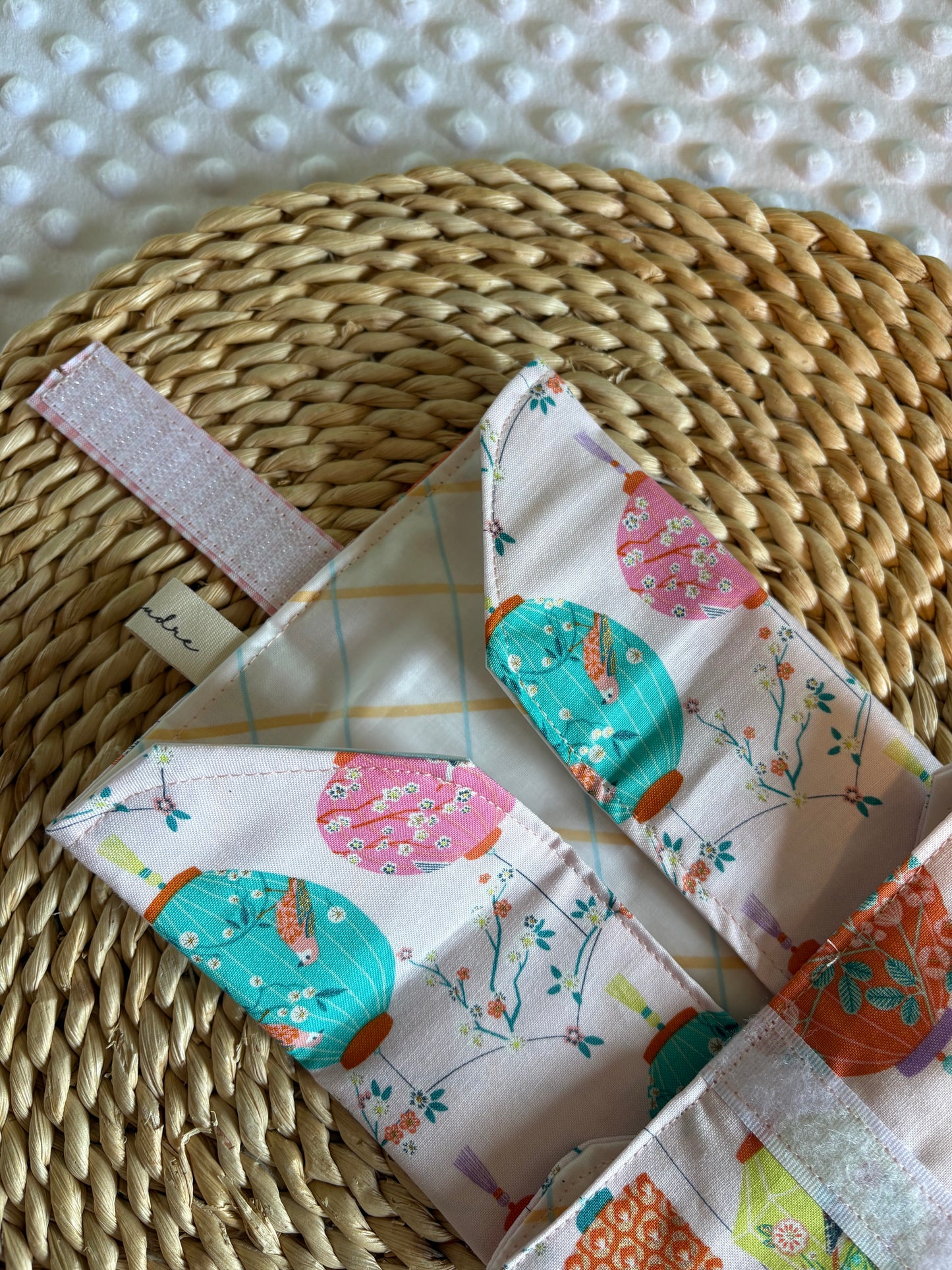 Funda bocadillo farolillos