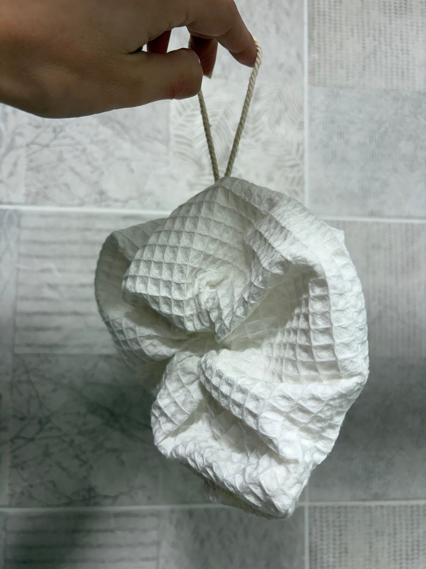 Flor de ducha algodón