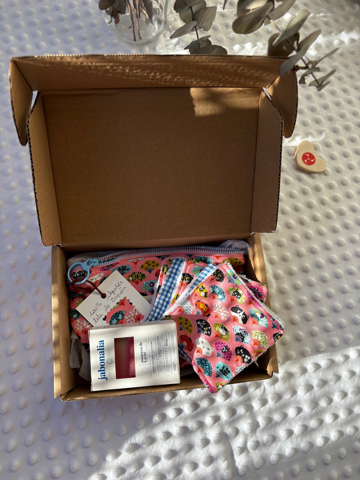 Set bienestar abanicos de gatos japoneses