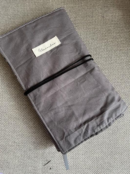 Funda para libros gris