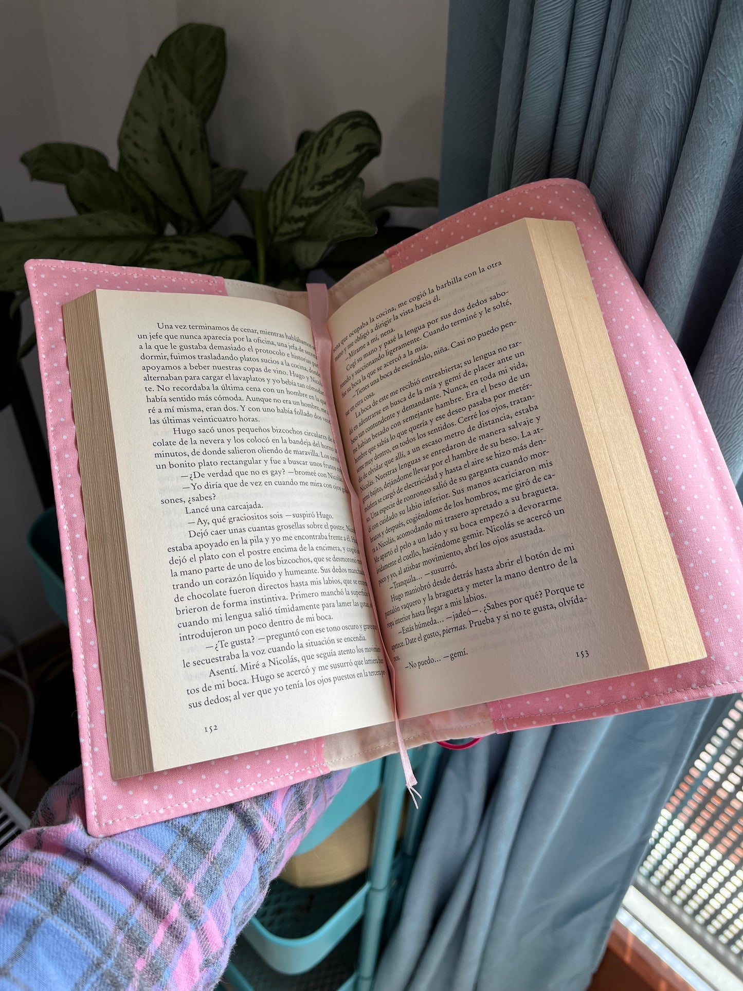 Funda para libros plantas
