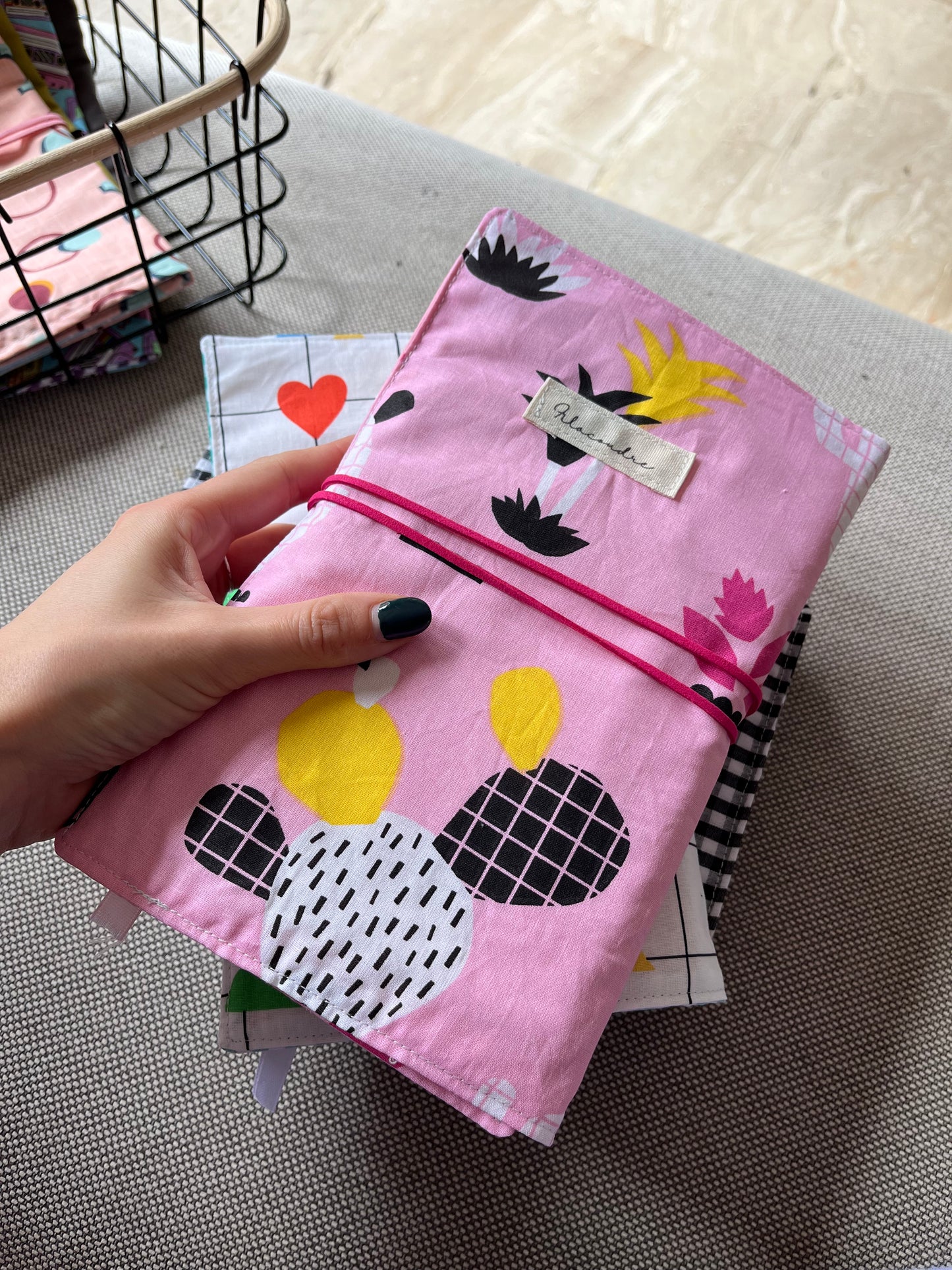 Funda para libros plantas
