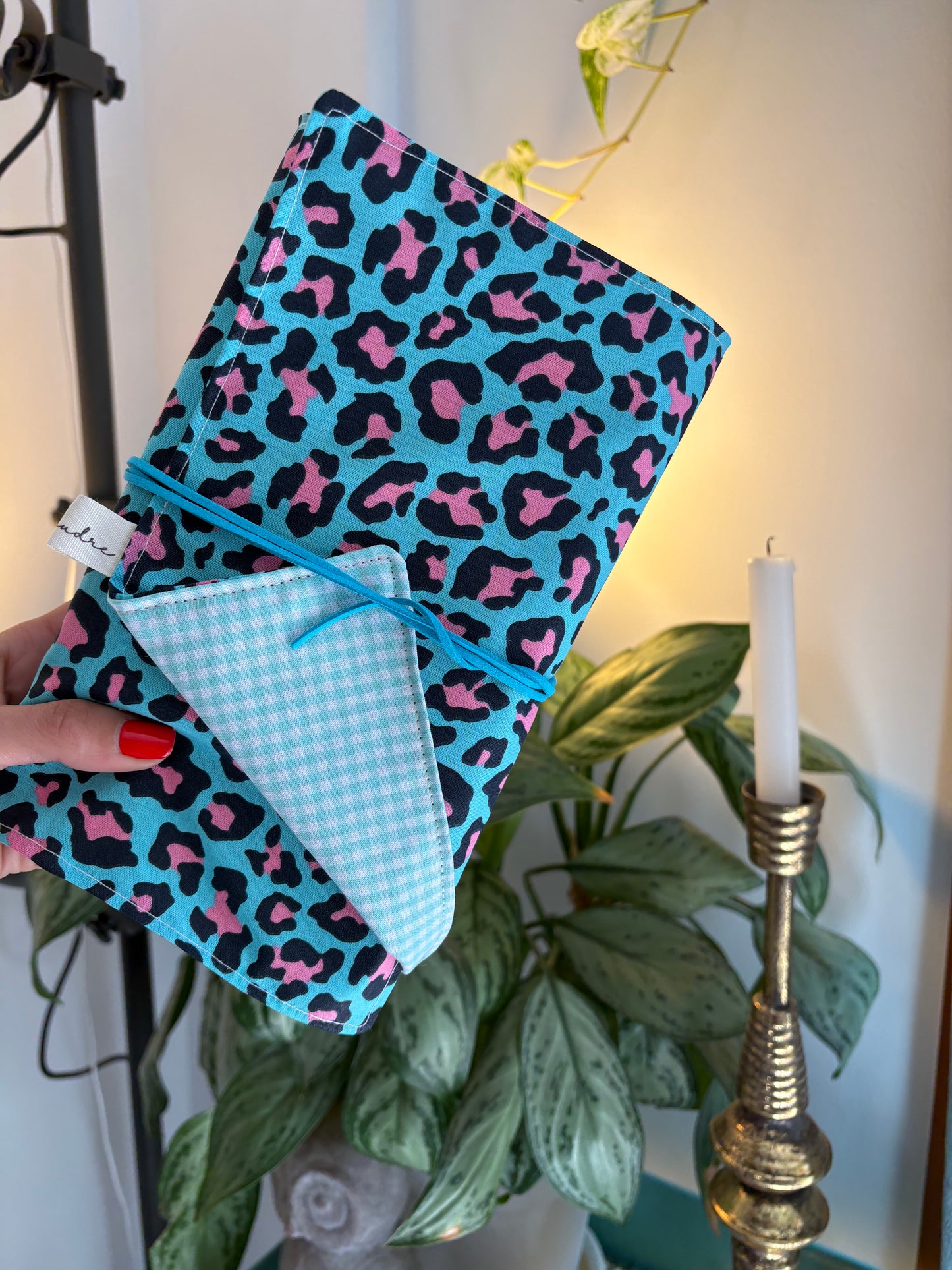 Funda para libros animal print