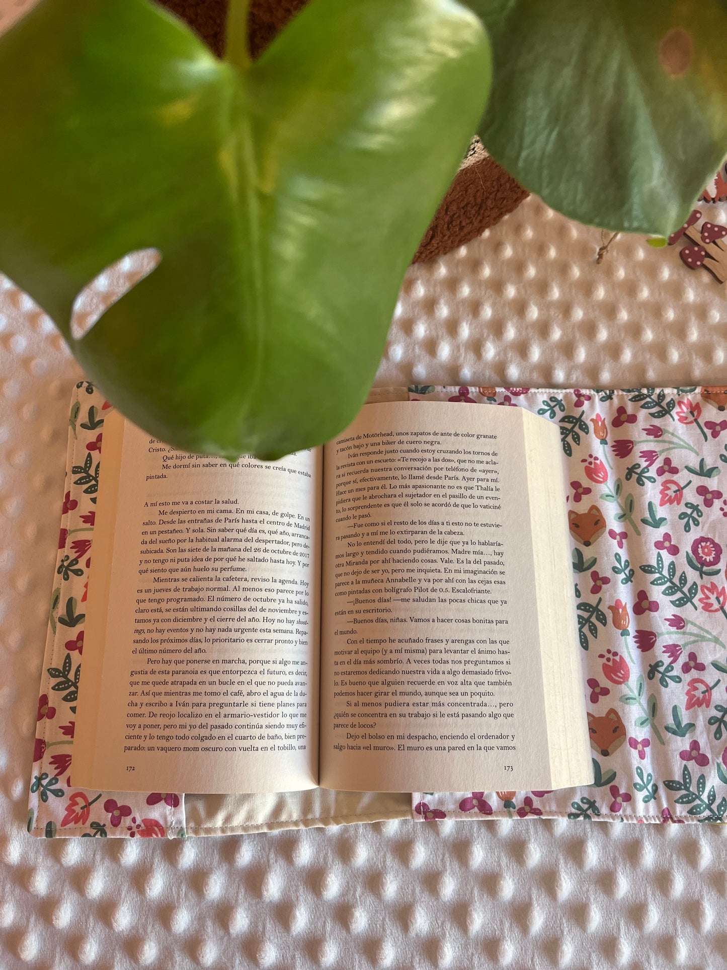 Funda de libro zorros 🦊