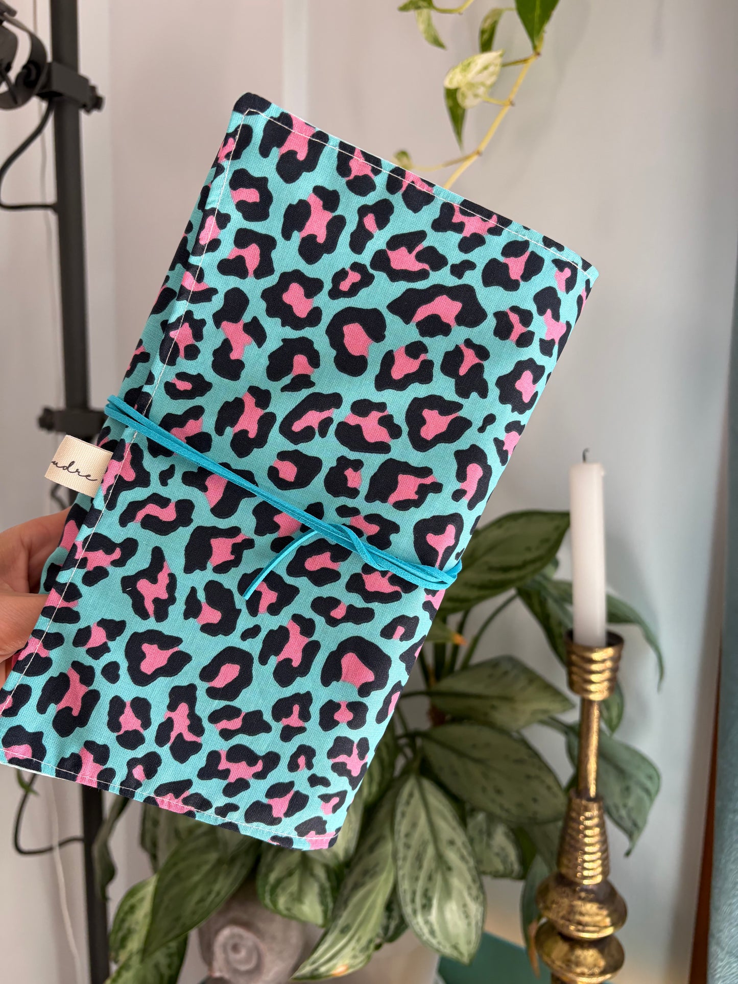 Funda para libros animal print