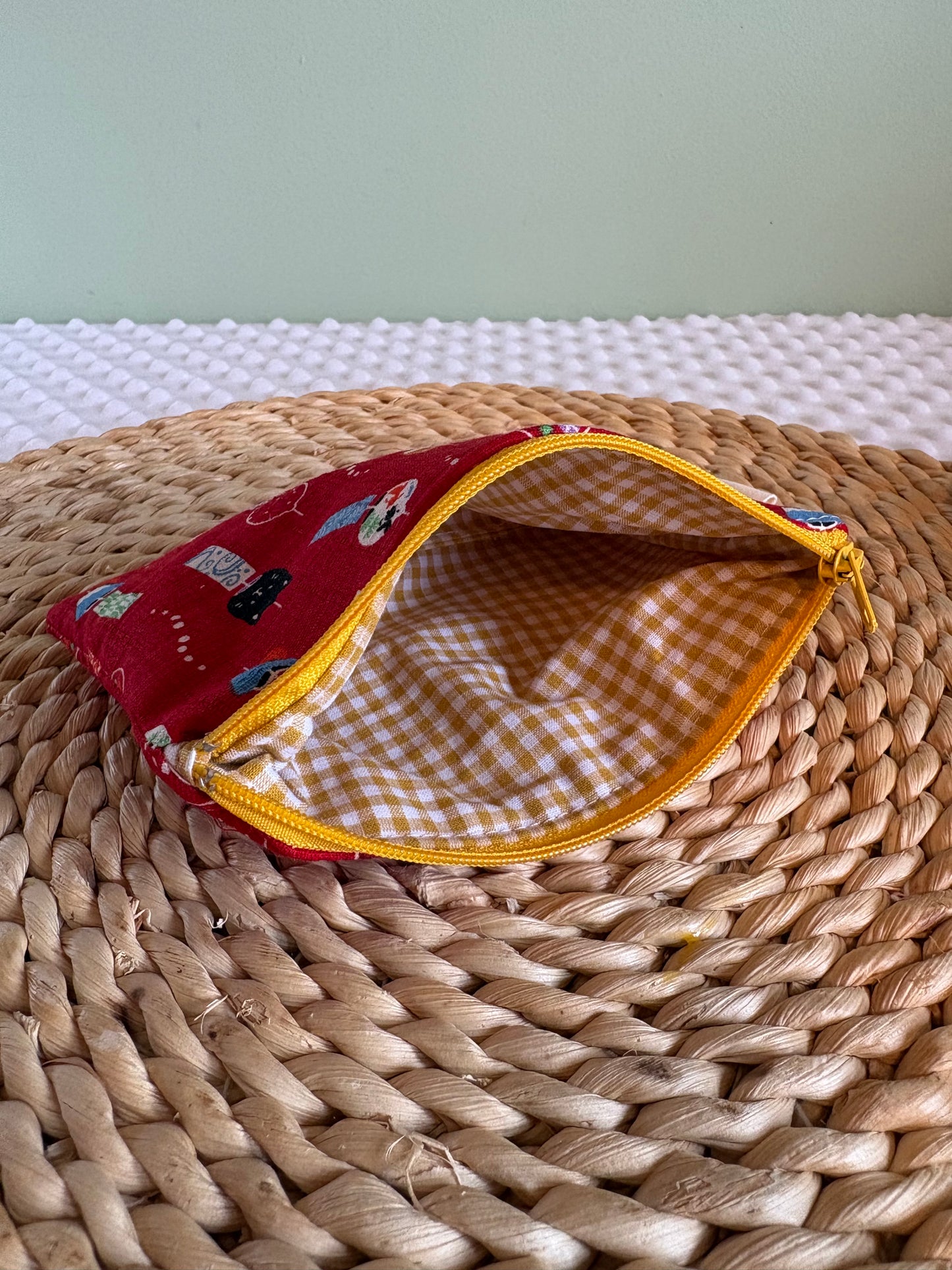 Monederos con telas Japonesas