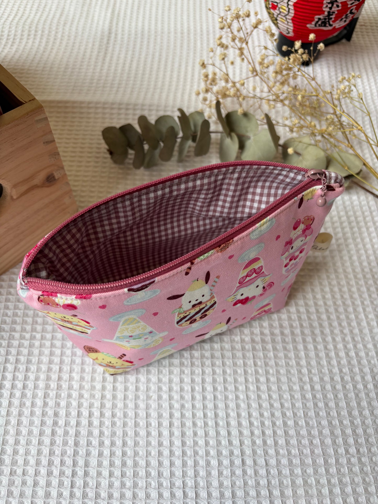 Neceser Sanrio helados rosa