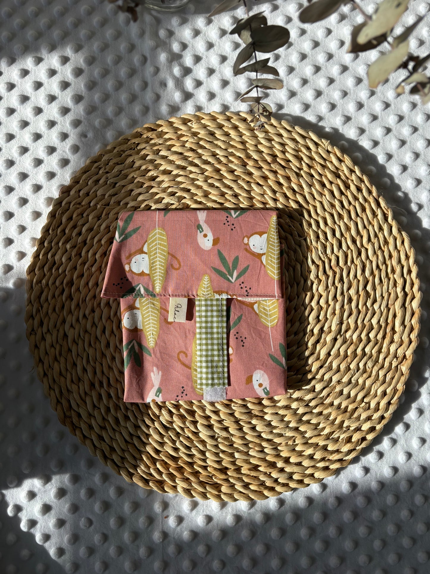 Funda bocadillo monos