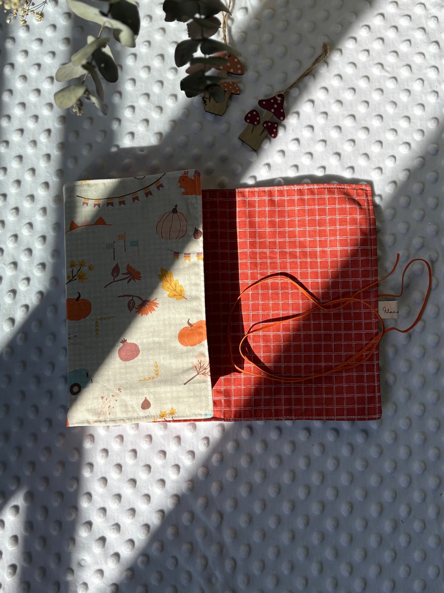 Funda para libros otoño