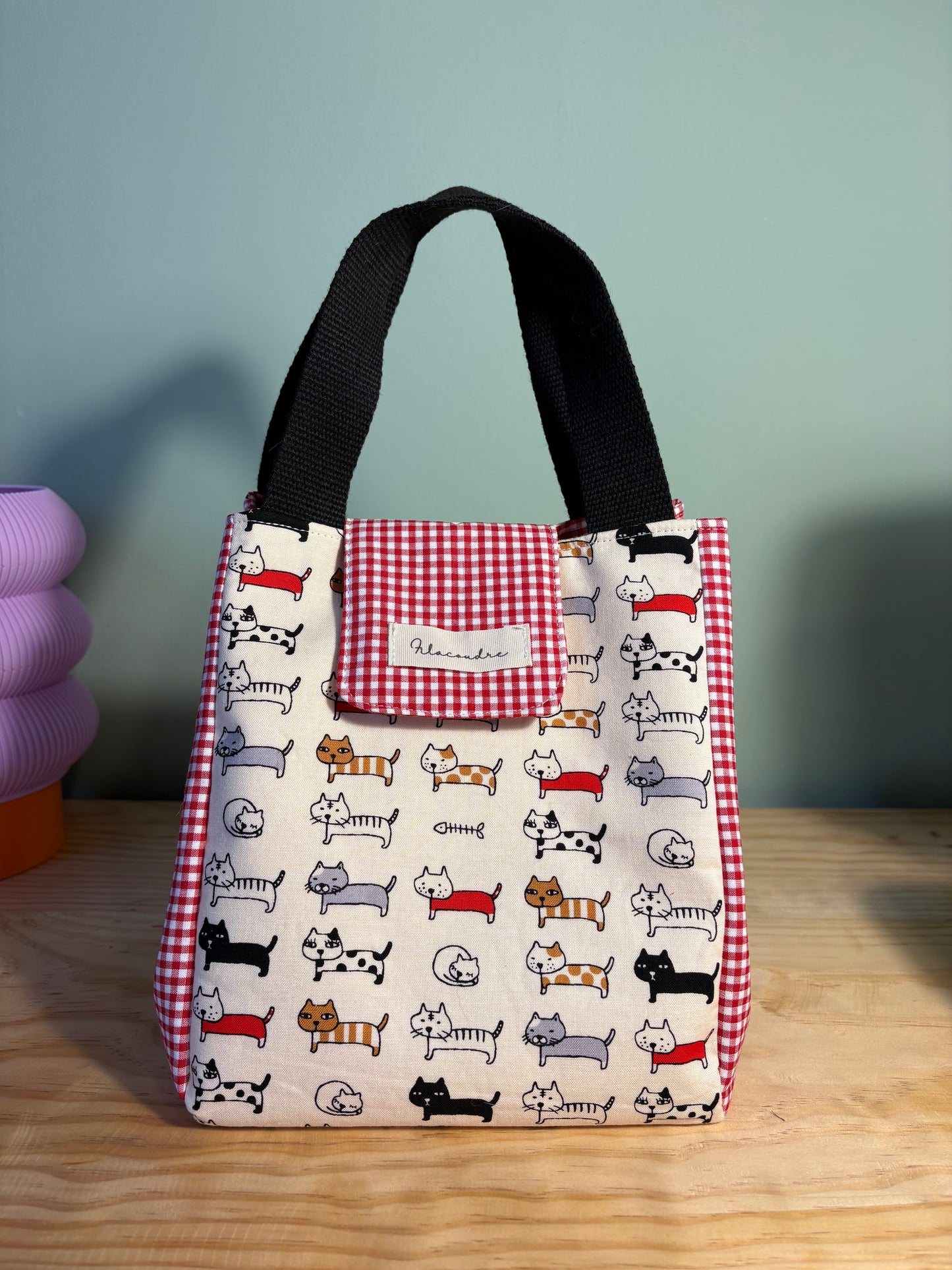 Lunchbag gatos de Japón