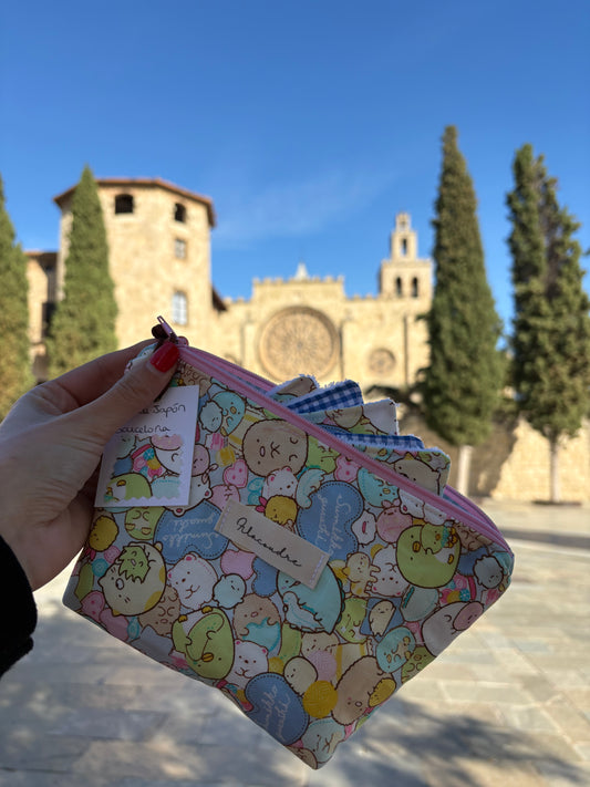 Neceser Sumikogurashi Gishiri Pink