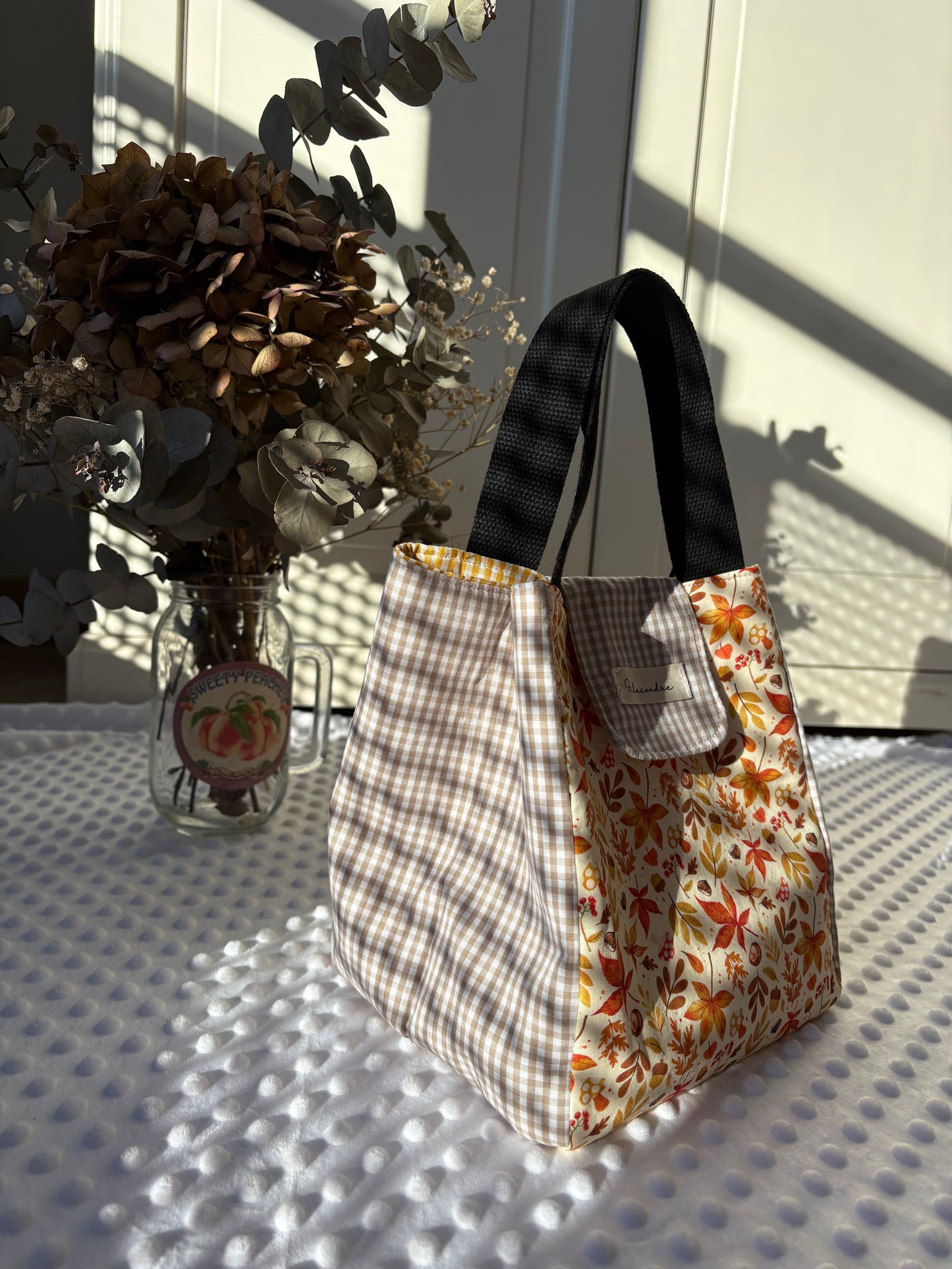 Lunch bag hojas de otoño