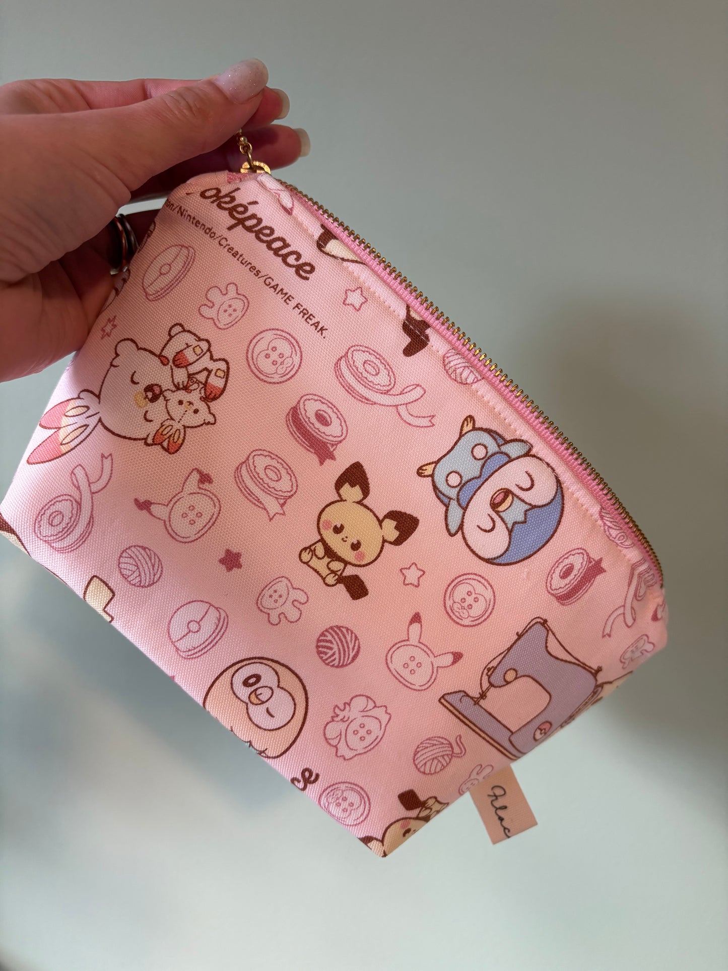 Neceser Pokemon rosa